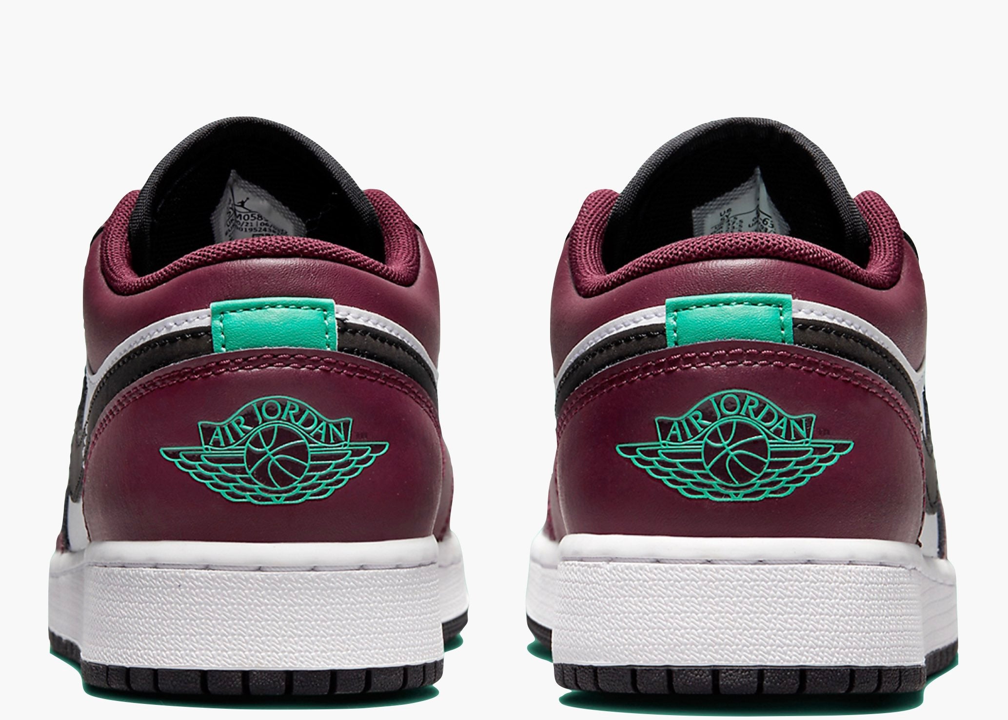 Nike Air Jordan 1 Low SE Dark Beetroot Roma Green (GS) DM0589-635 Hype Clothinga Limited Edition