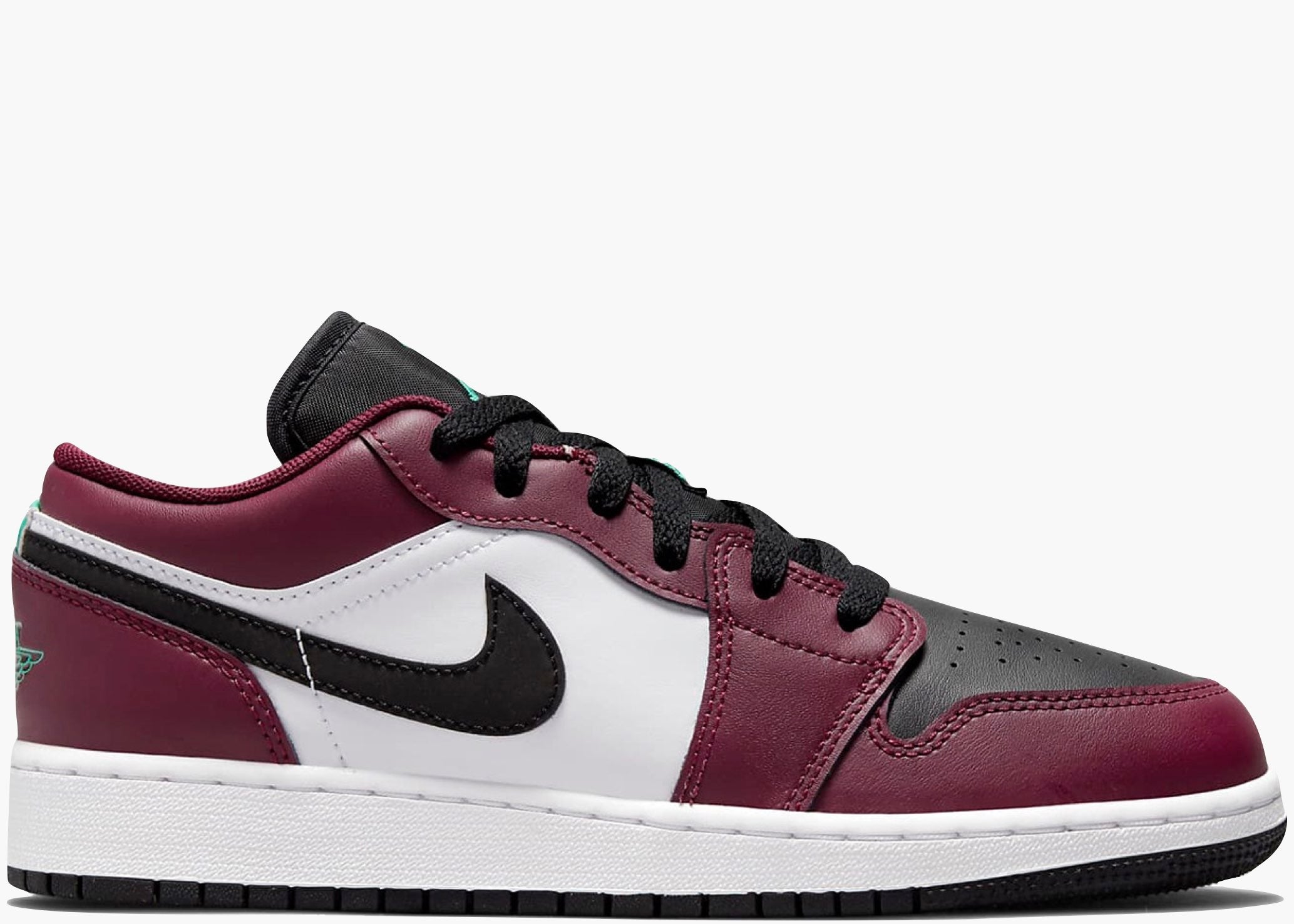 Nike Air Jordan 1 Low SE Dark Beetroot Roma Green (GS) DM0589-635 Hype Clothinga Limited Edition