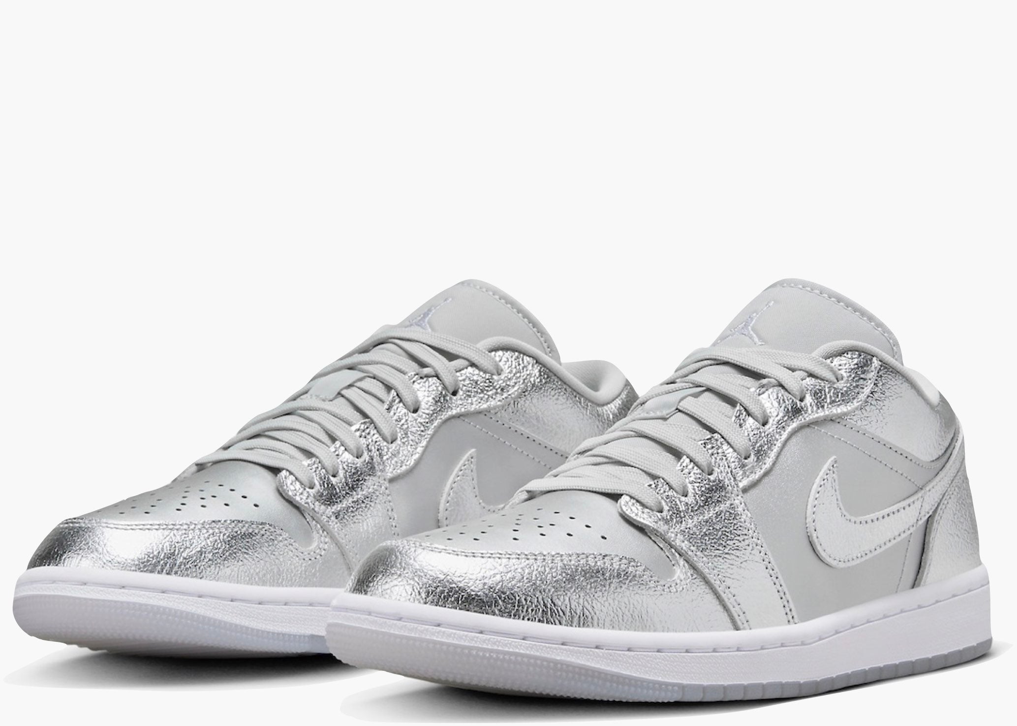 Nike Air Jordan 1 Low SE Metallic Silver (W) FN5030-001 Hype Clothinga Limited Edition