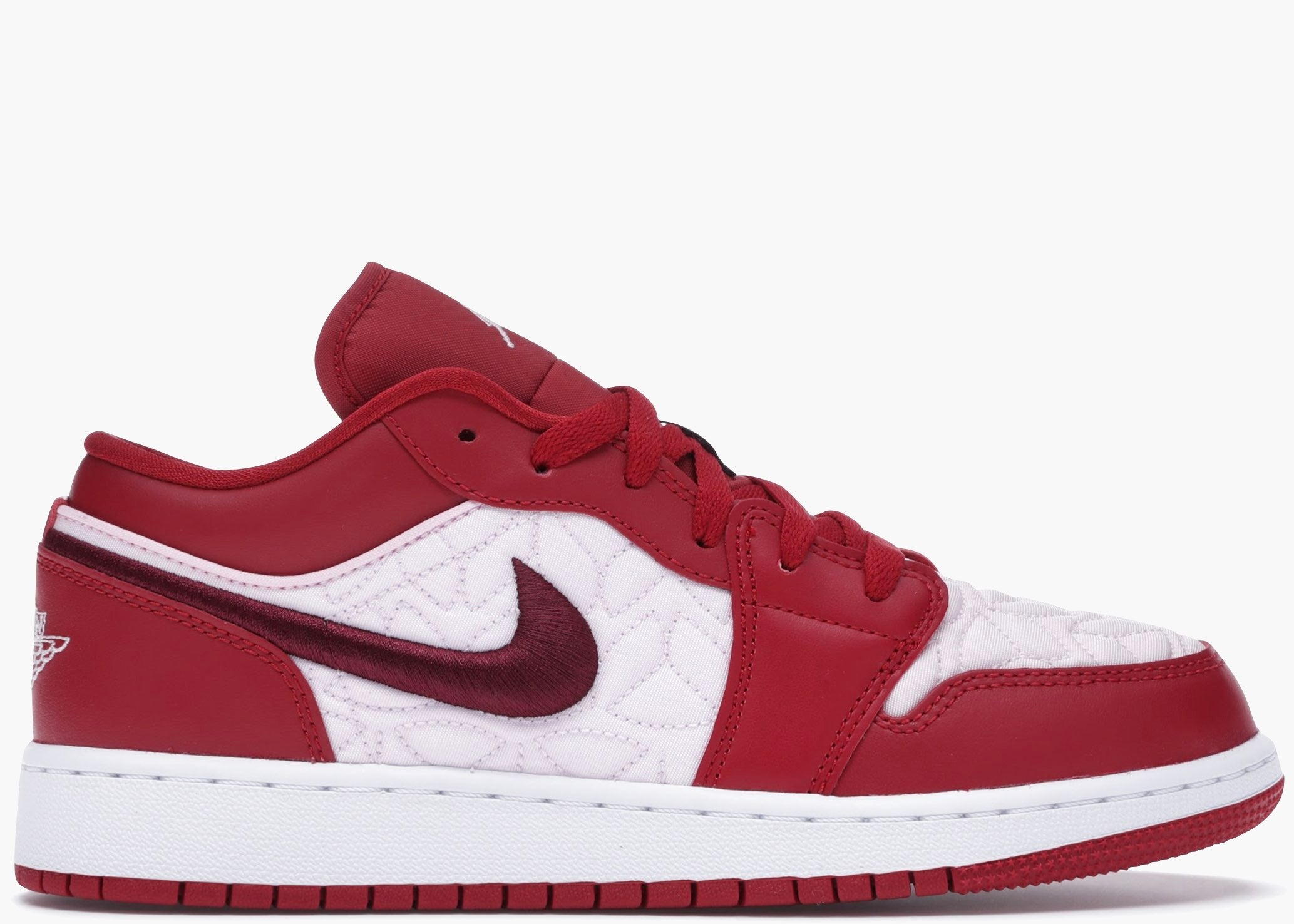 Nike Air Jordan 1 Low SE Red Quilt (GS) DB3621-600 Hype Clothinga Limited Edition