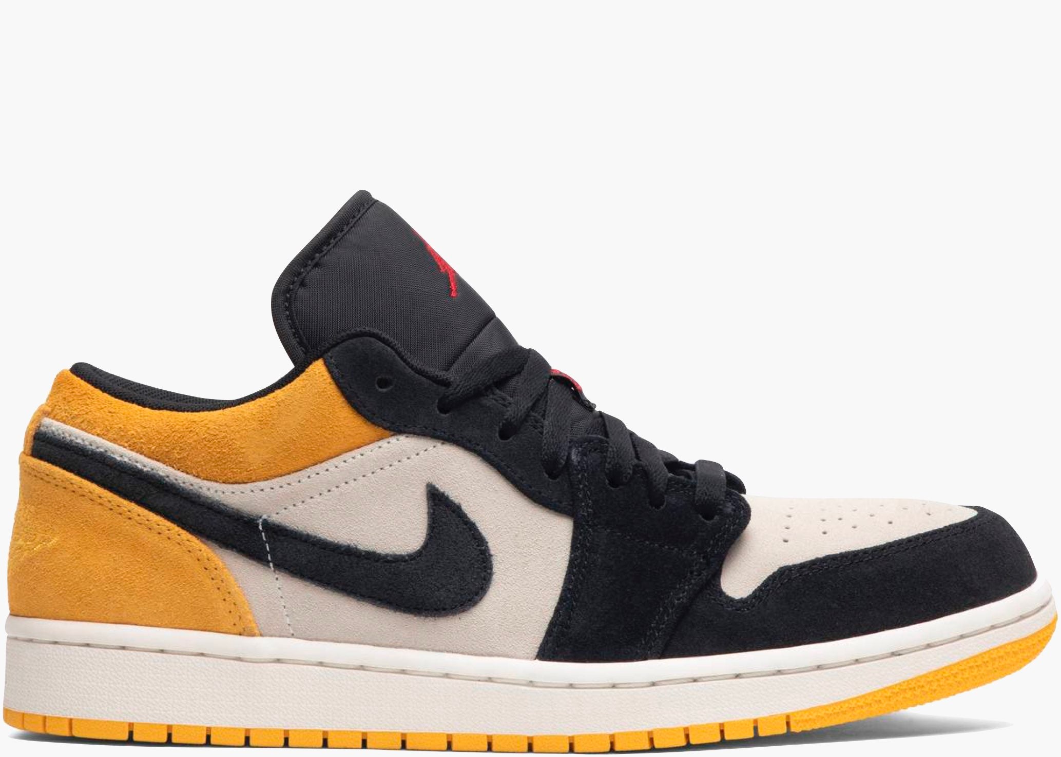 Nike Air Jordan 1 Low Sail University Gold Black 553558-127 Hype Clothinga