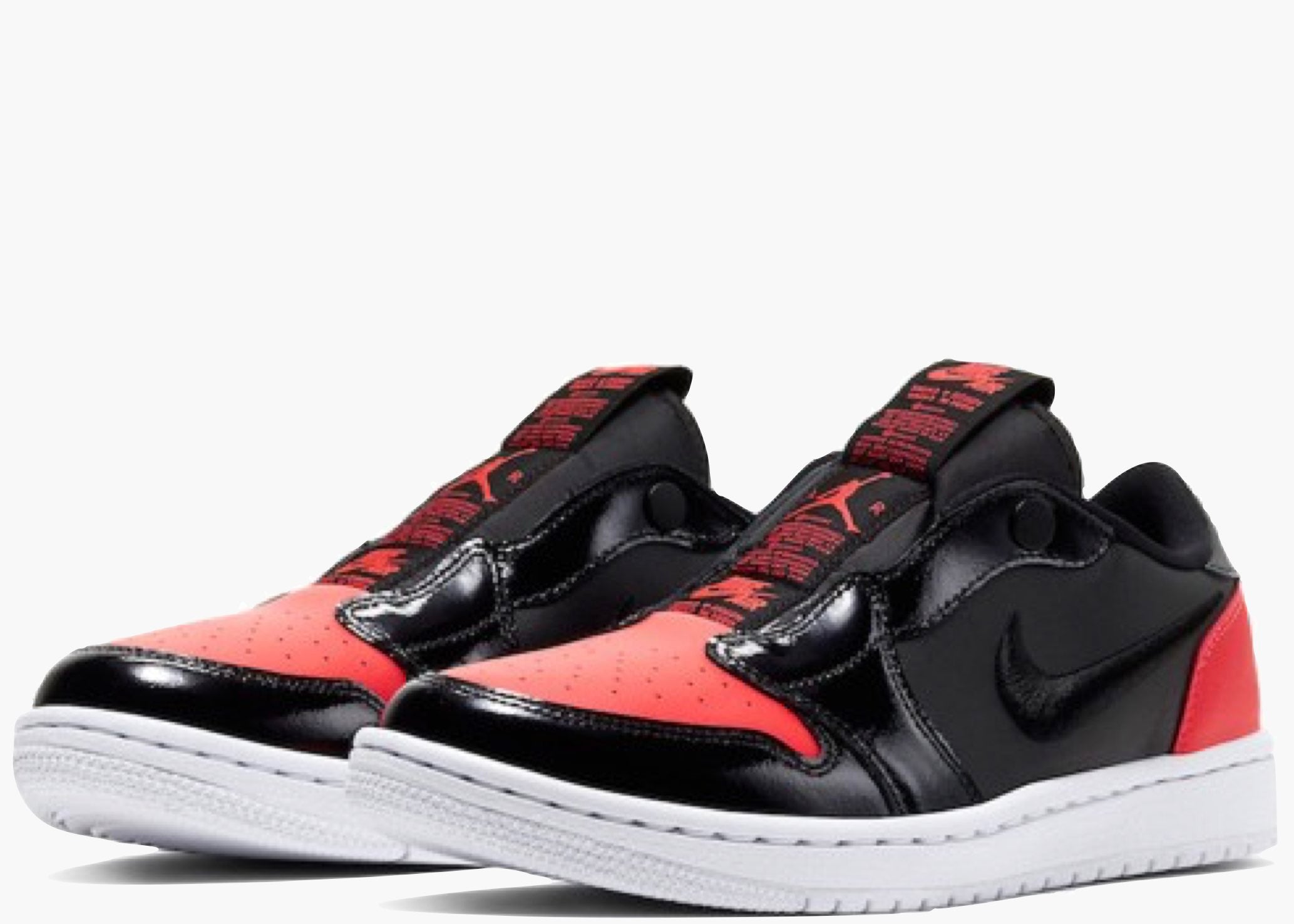 Nike Air Jordan 1 Low Slip Black Hot Punch (W) AV3918-600 Hype Clothinga Limited Edition