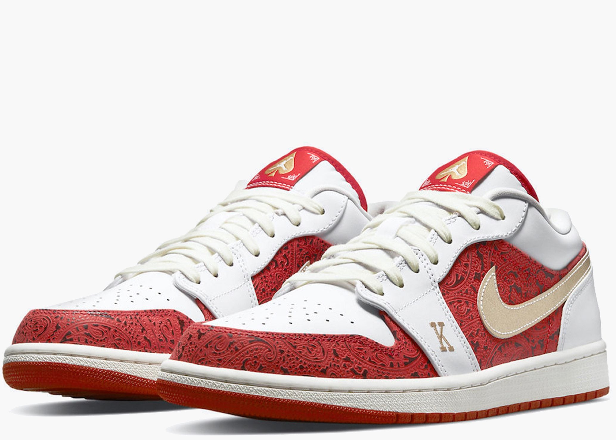 Nike Air Jordan 1 Low Spades DJ5185-100 Hype clothinga Limited Edition
