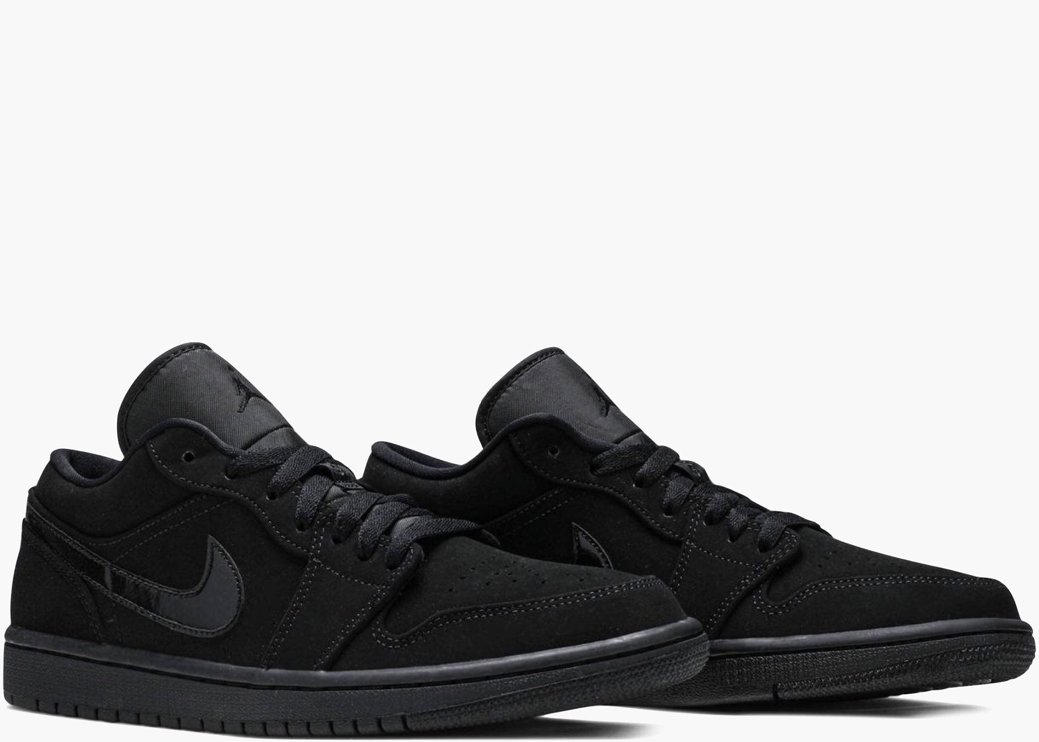 Nike Air Jordan 1 Low Triple Black 553558-056 Hype Clothinga