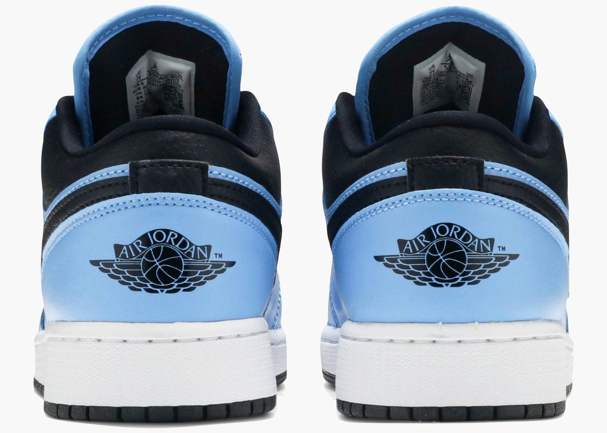 Nike Air Jordan 1 Low University Blue Black (GS) 553560-403 Hype Clothinga Limited Edition