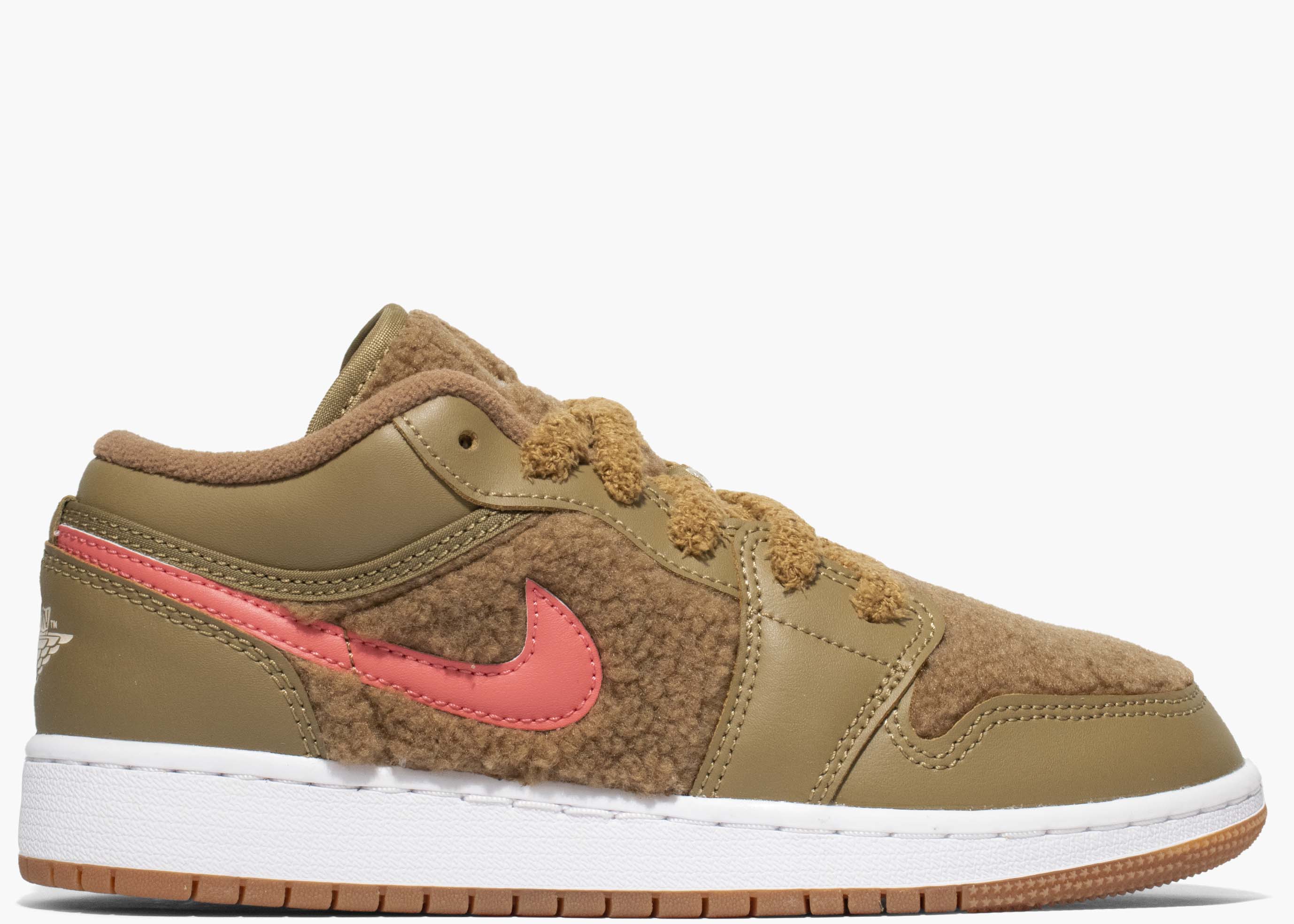 Nike Air Jordan 1 Low Utility Teddy Bear (GS) Hype Clothinga Limited Edition