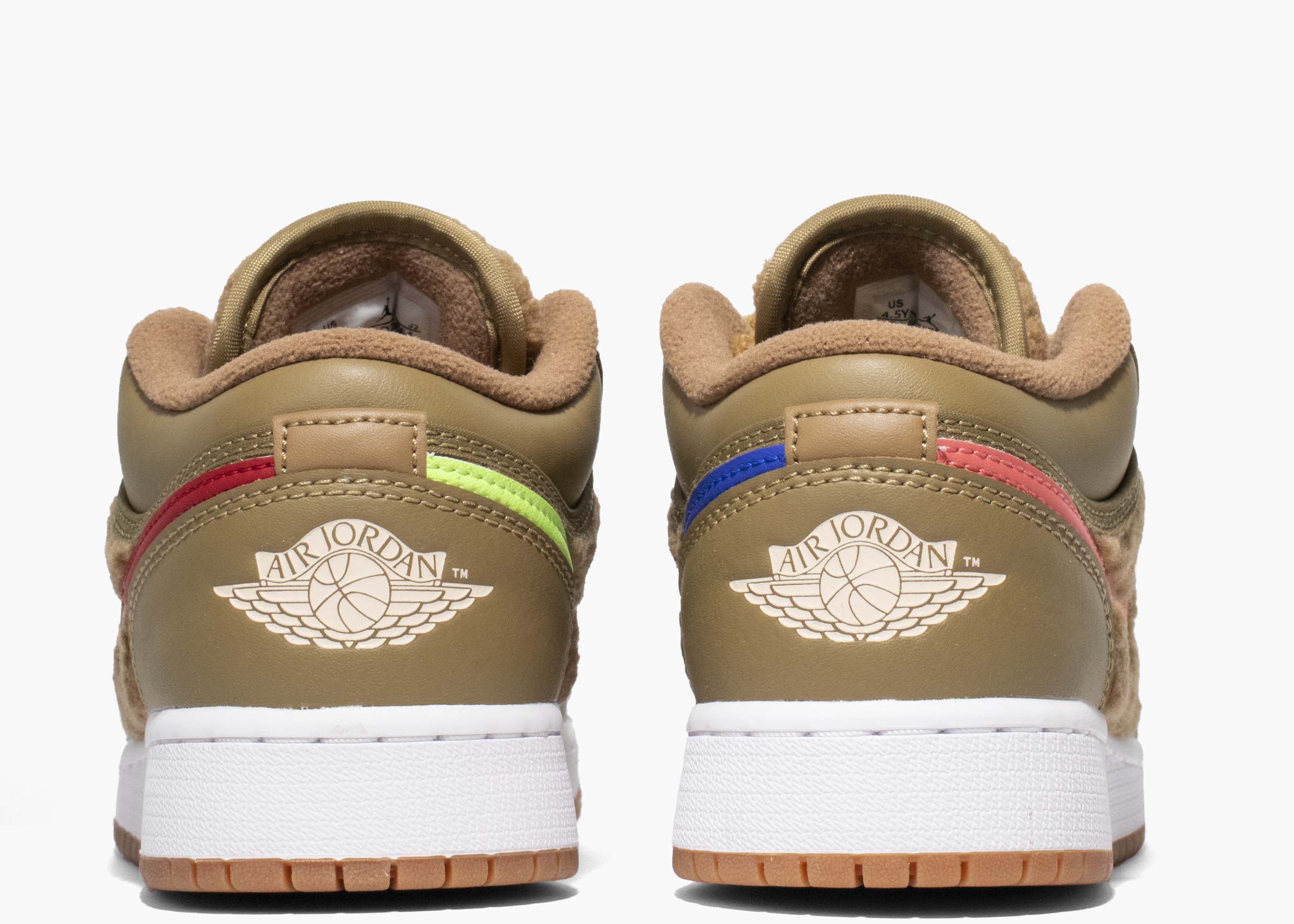 Nike Air Jordan 1 Low Utility Teddy Bear (GS) Hype Clothinga Limited Edition