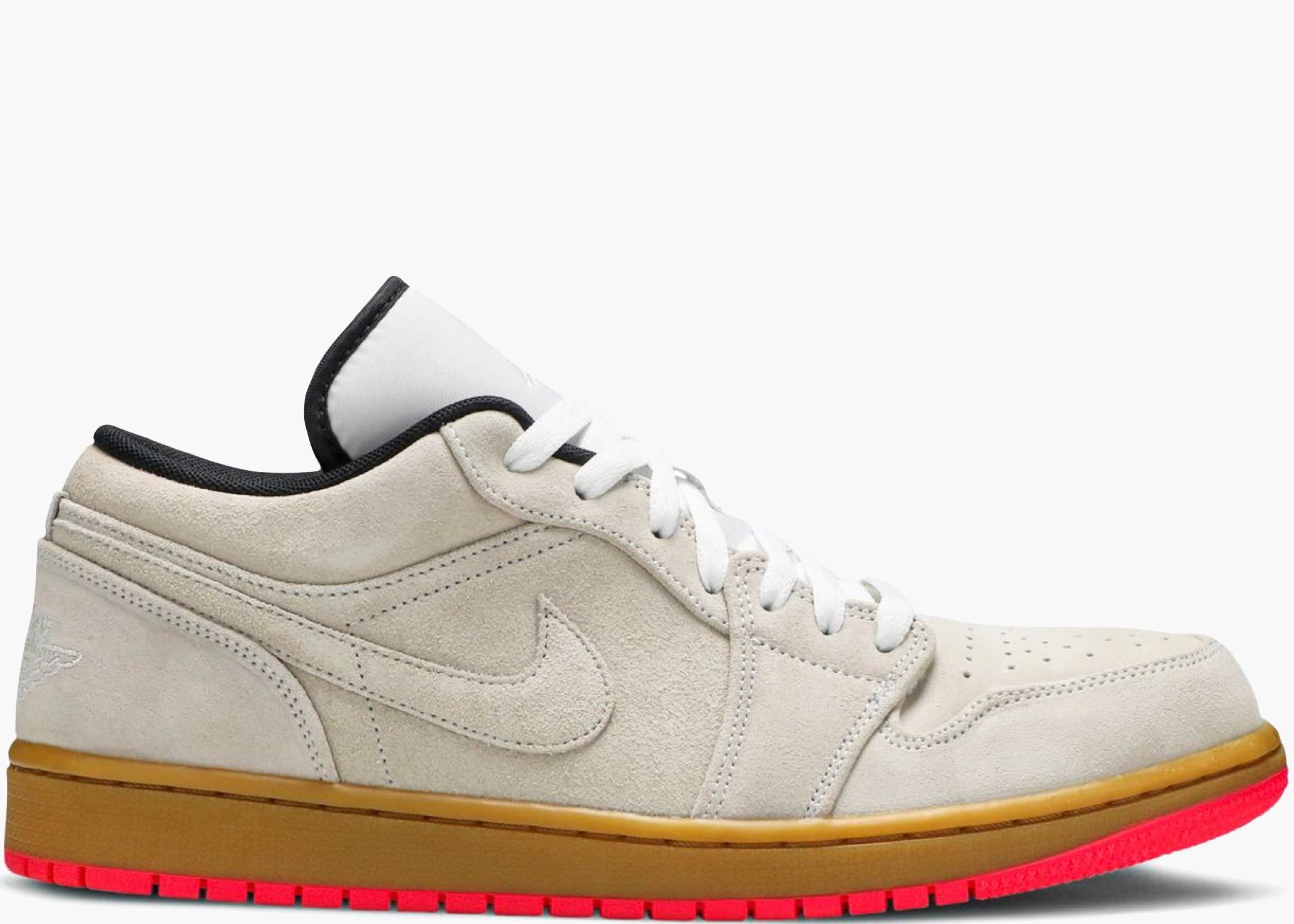 Nike Air Jordan 1 Low White Gum Hyper Pink 553558-119 Hype Clothinga