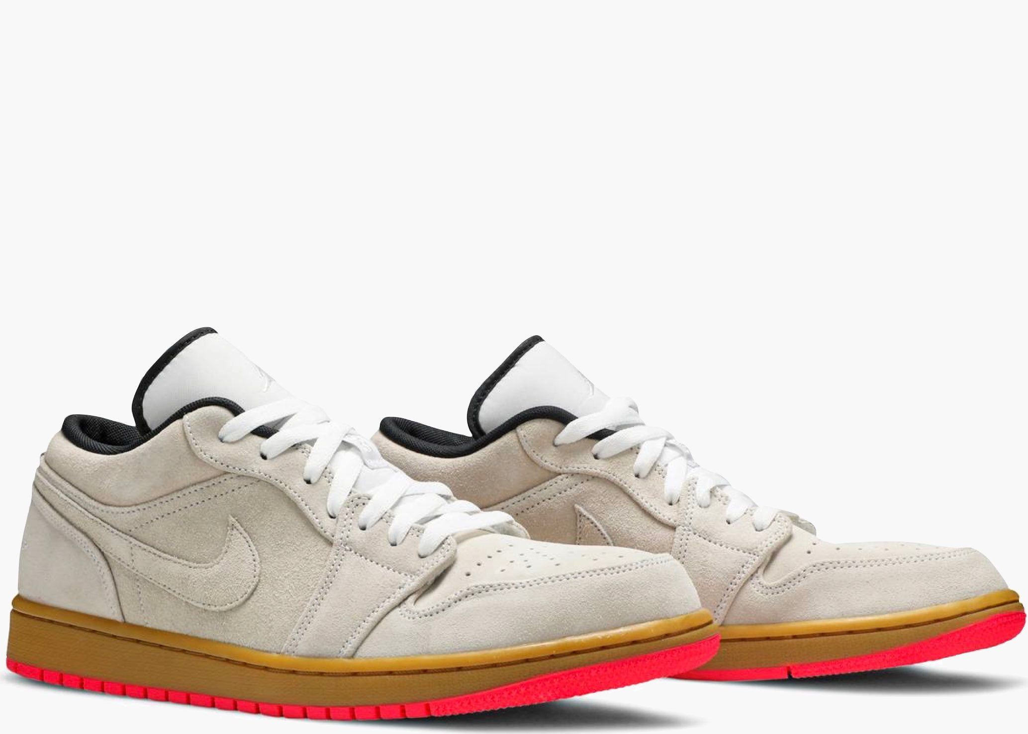 Nike Air Jordan 1 Low White Gum Hyper Pink 553558-119 Hype Clothinga