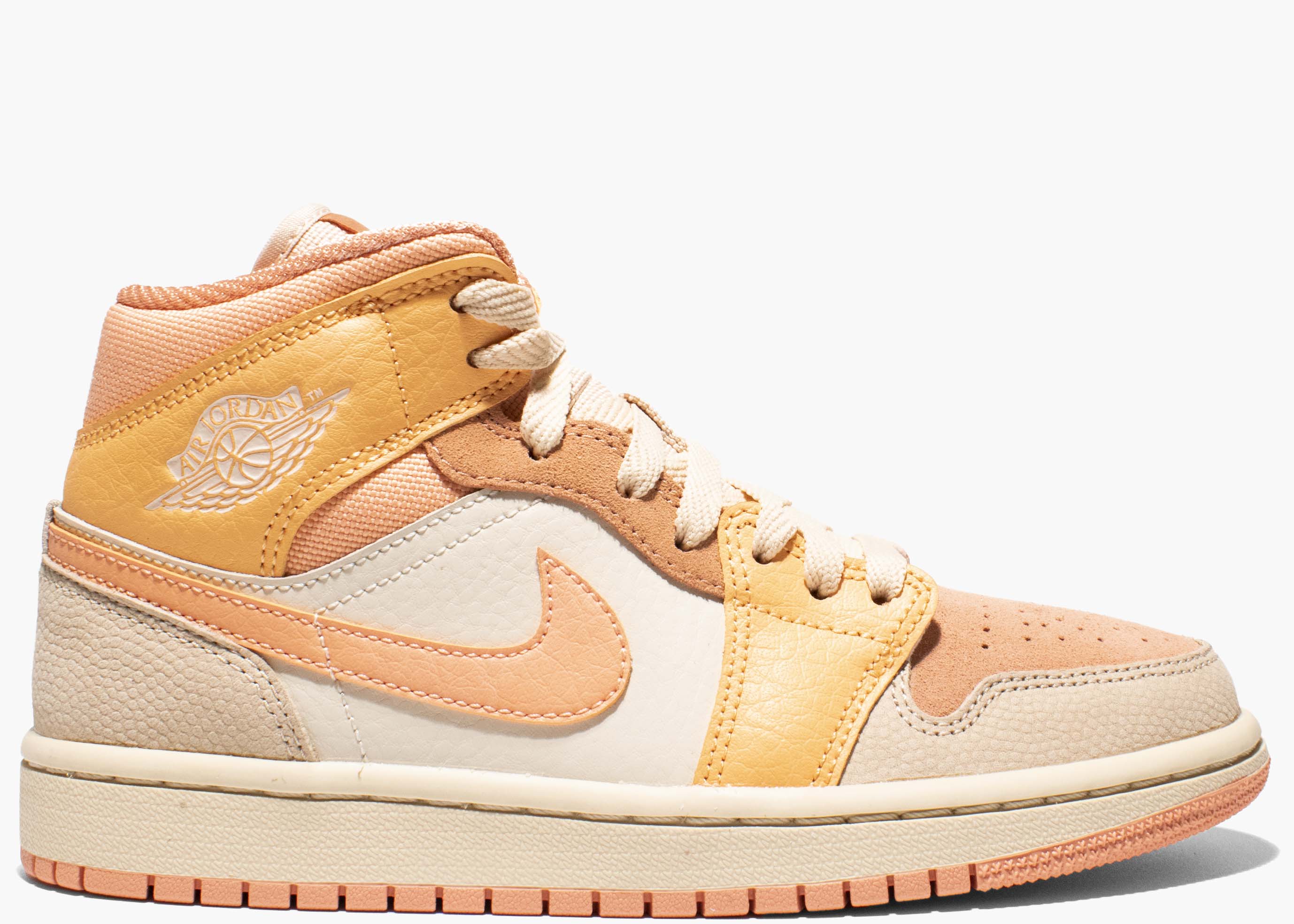 Nike Air Jordan 1 Mid Apricot Orange DH4270-800 Hype Clothinga Limited Edition