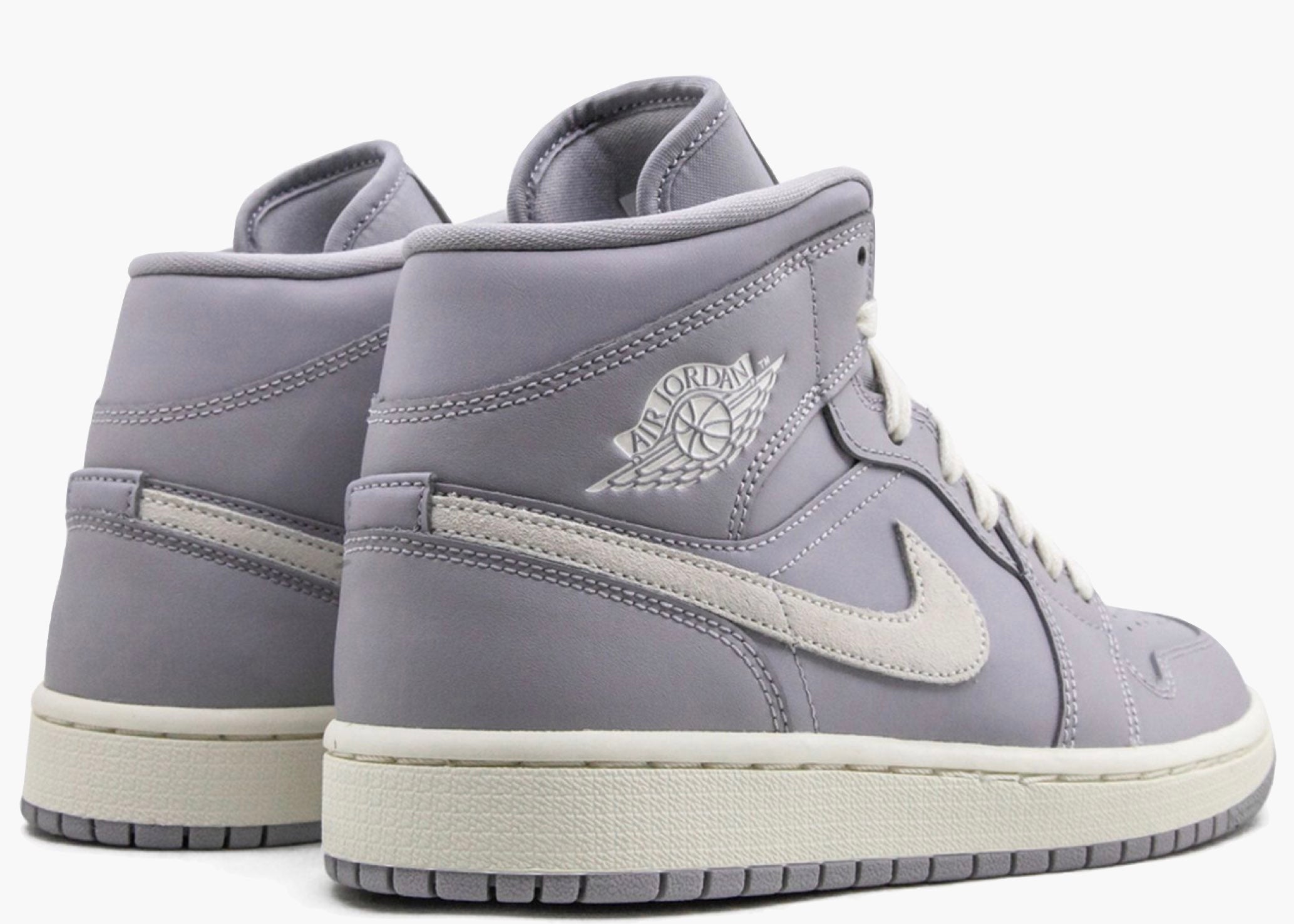 Nike Air Jordan 1 Mid Atmosphere Grey Pale Ivory (W) CD7240-002 Hype Clothinga Limited Edition