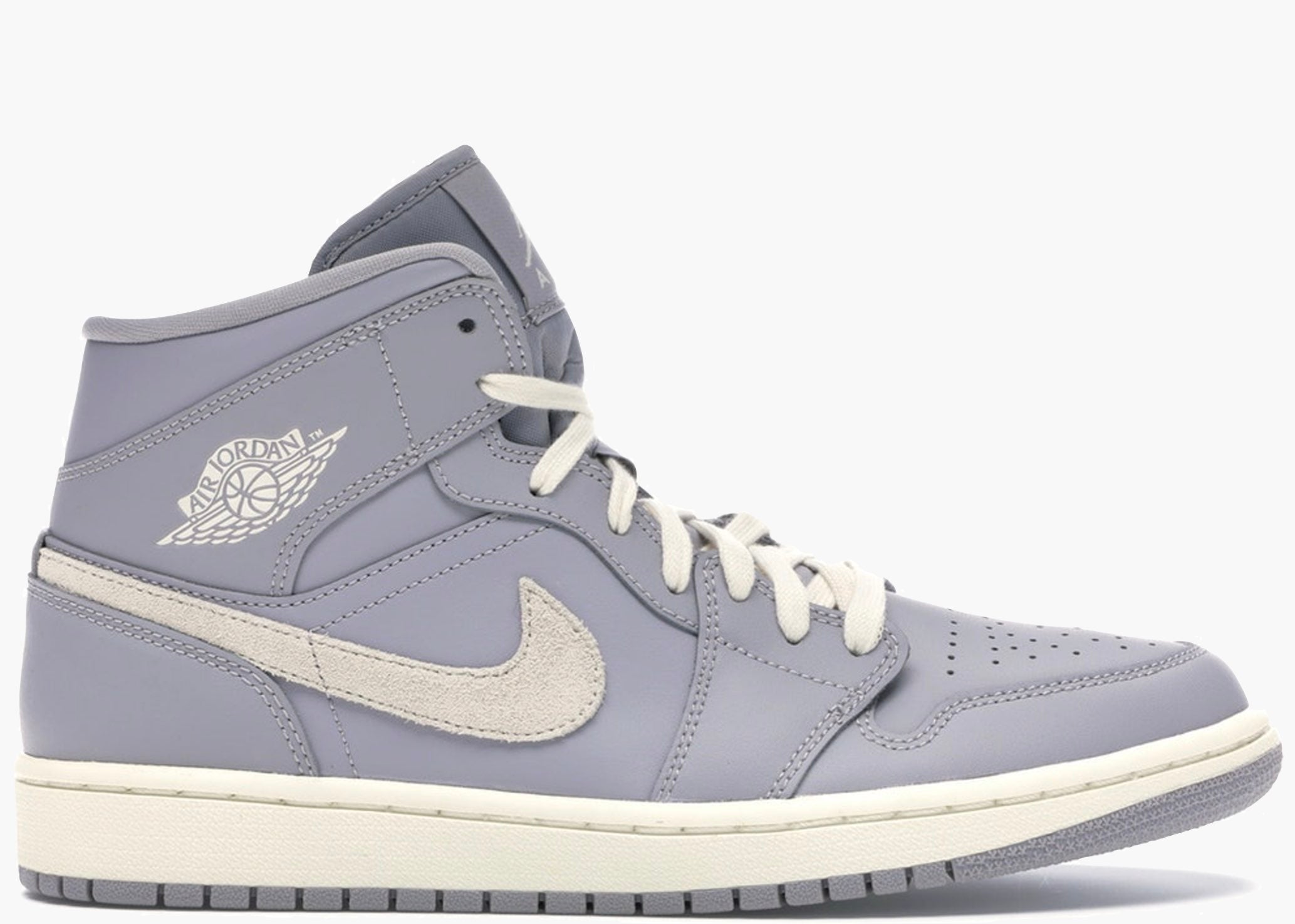 Nike Air Jordan 1 Mid Atmosphere Grey Pale Ivory (W) CD7240-002 Hype Clothinga Limited Edition
