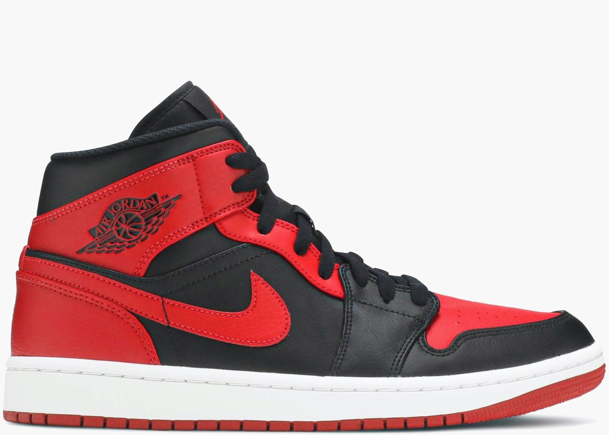 Nike Air Jordan 1 Mid Banned  554724-074 Hype Clothinga