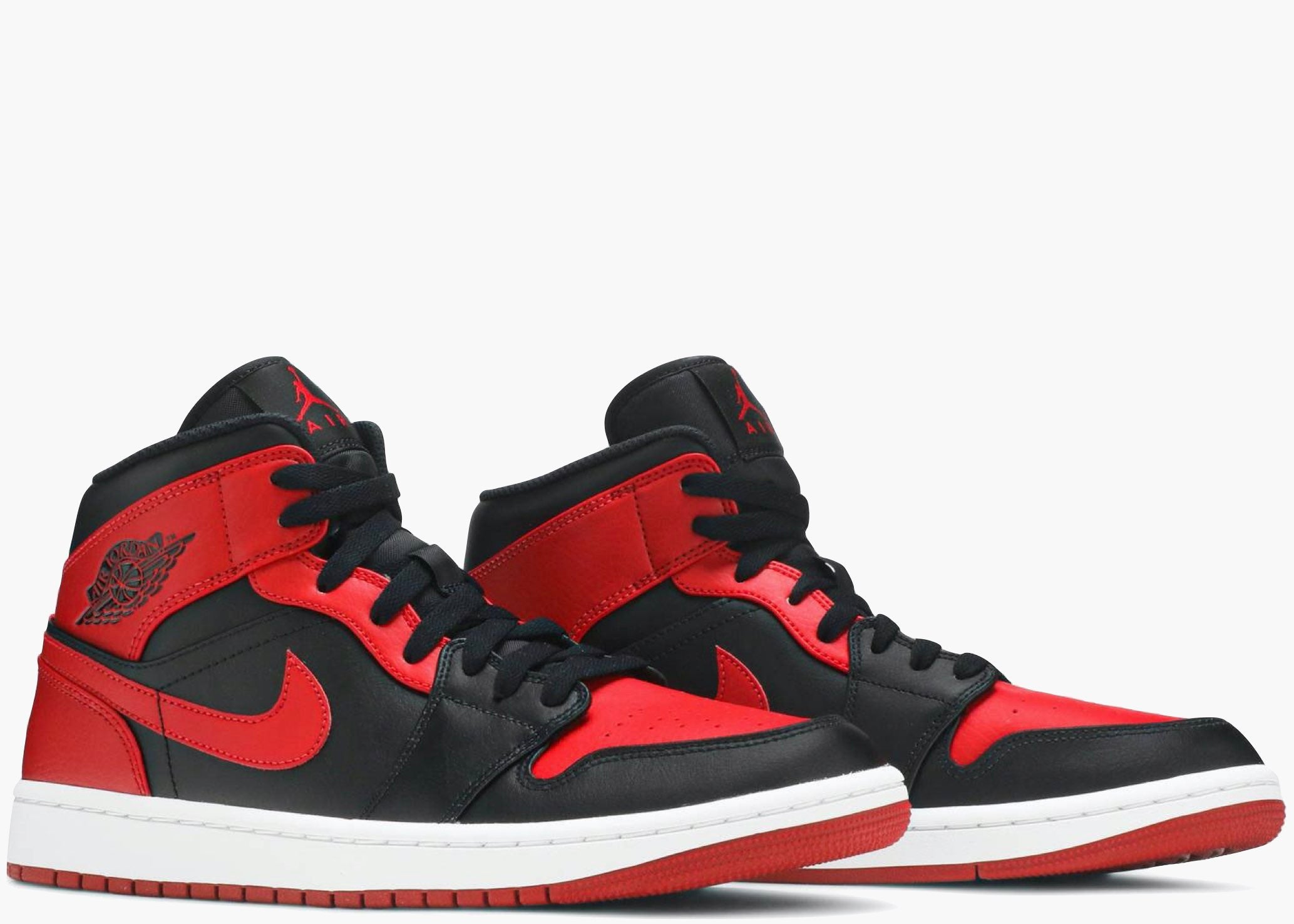Nike Air Jordan 1 Mid Banned  554724-074 Hype Clothinga