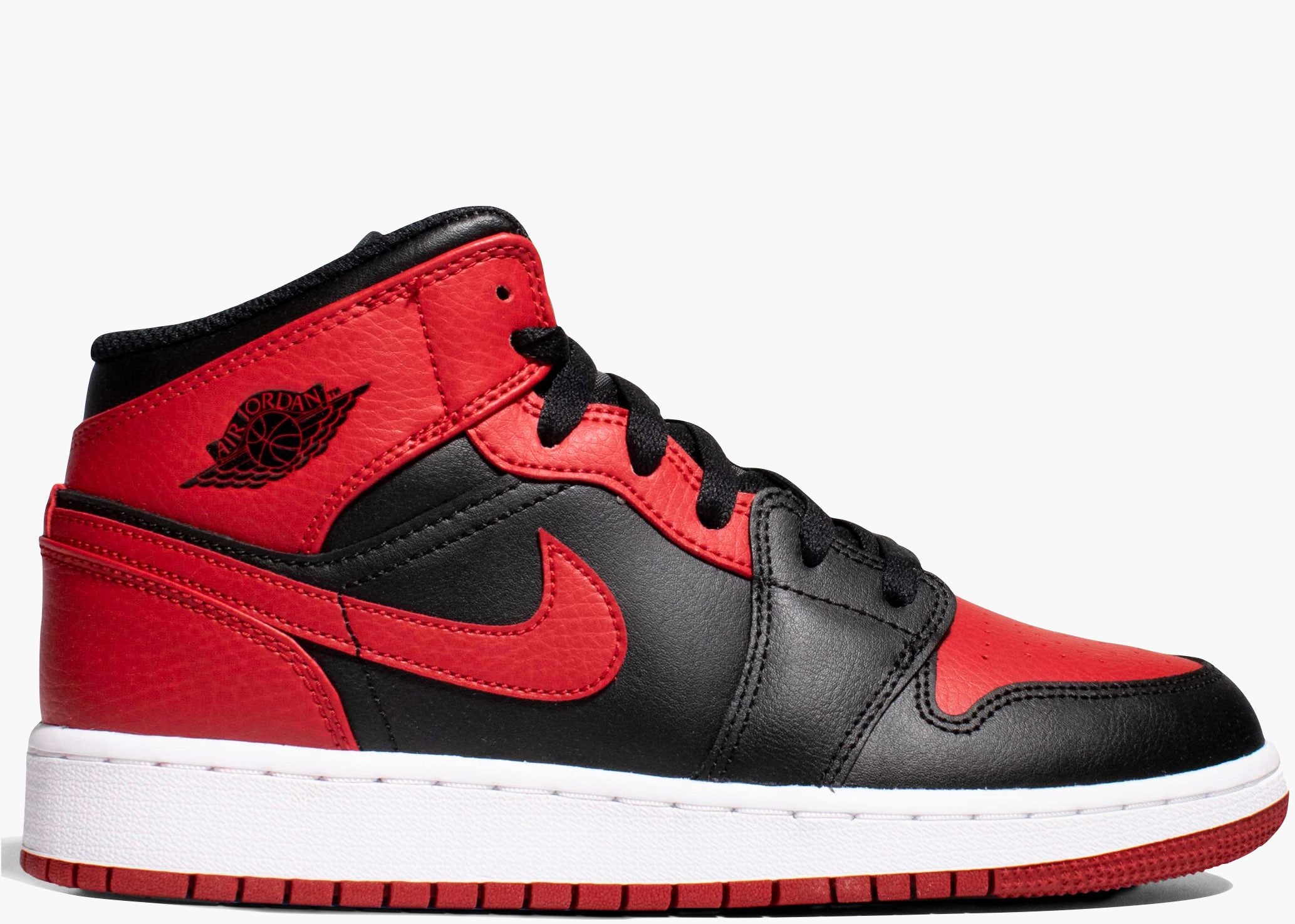 Nike Air Jordan 1 Mid Banned (GS) Hype Clothinga Limited Edition