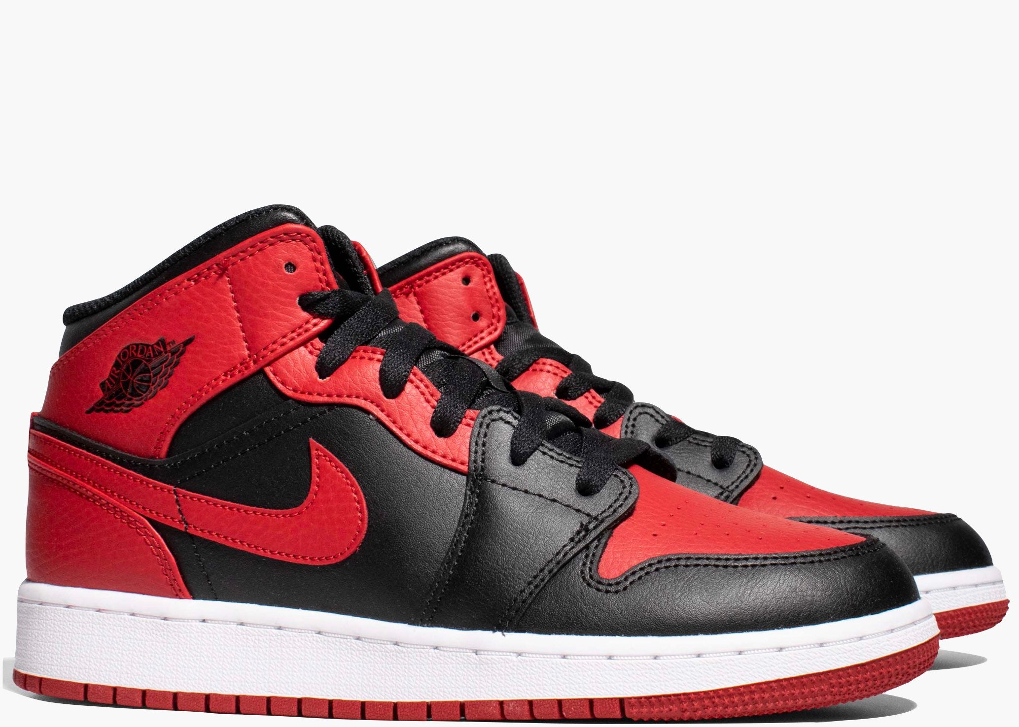 Nike Air Jordan 1 Mid Banned (GS) Hype Clothinga Limited Edition