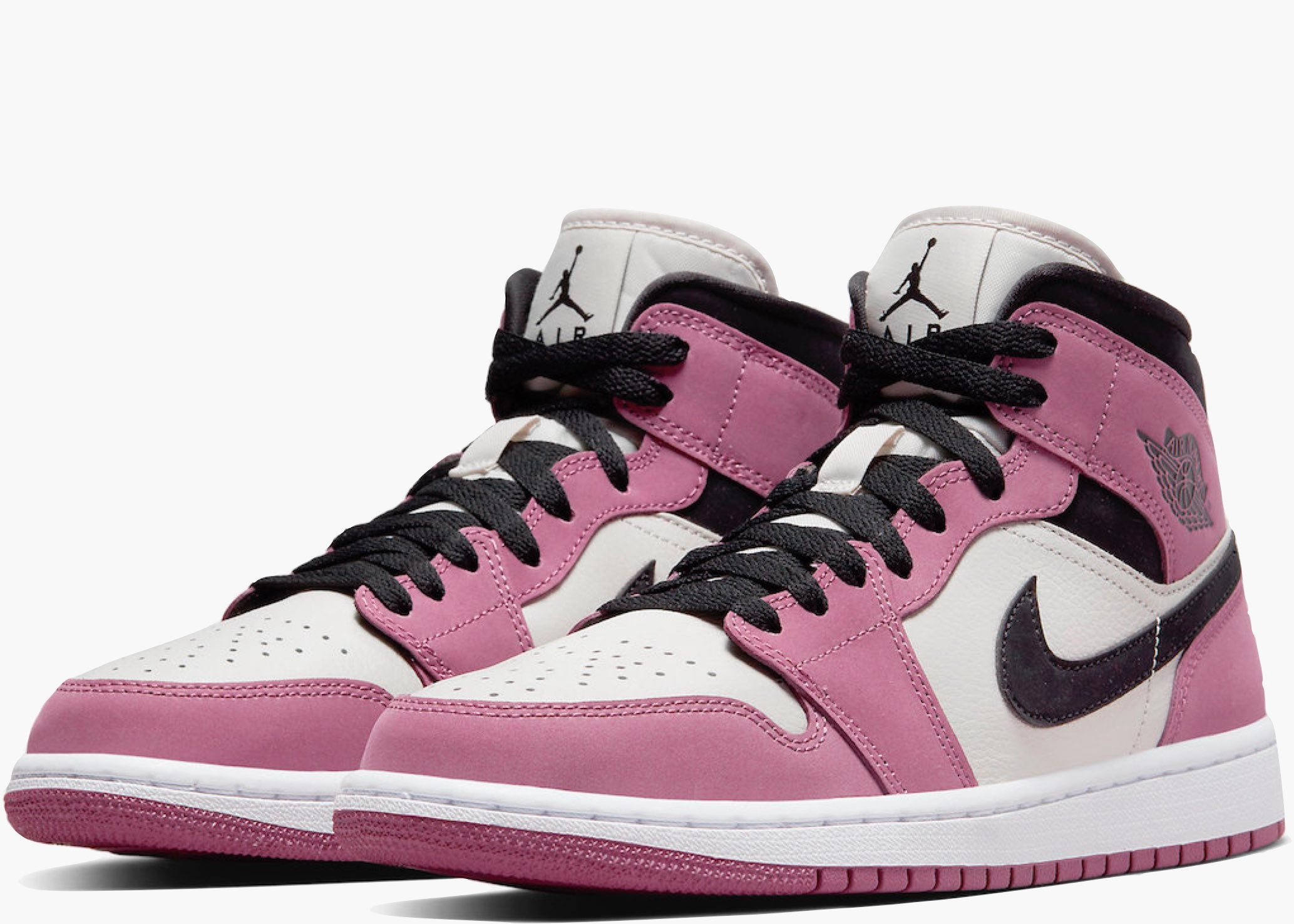 Nike Air Jordan 1 Mid Berry Pink (W) Hype Clothinga Limited Edition