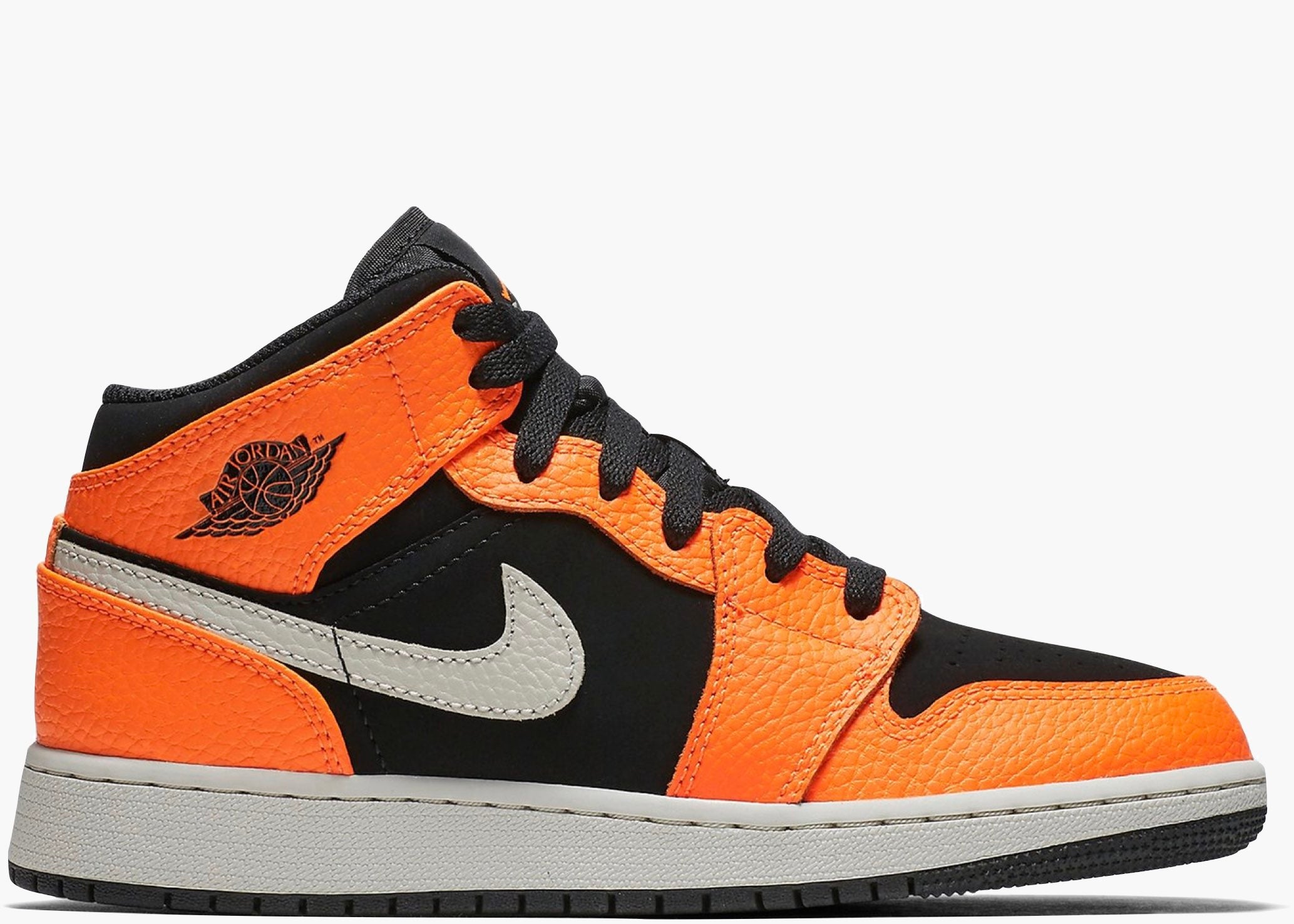 Nike Air Jordan 1 Mid Black Cone (GS) 554725-062 Hype Clothinga Limited Edition