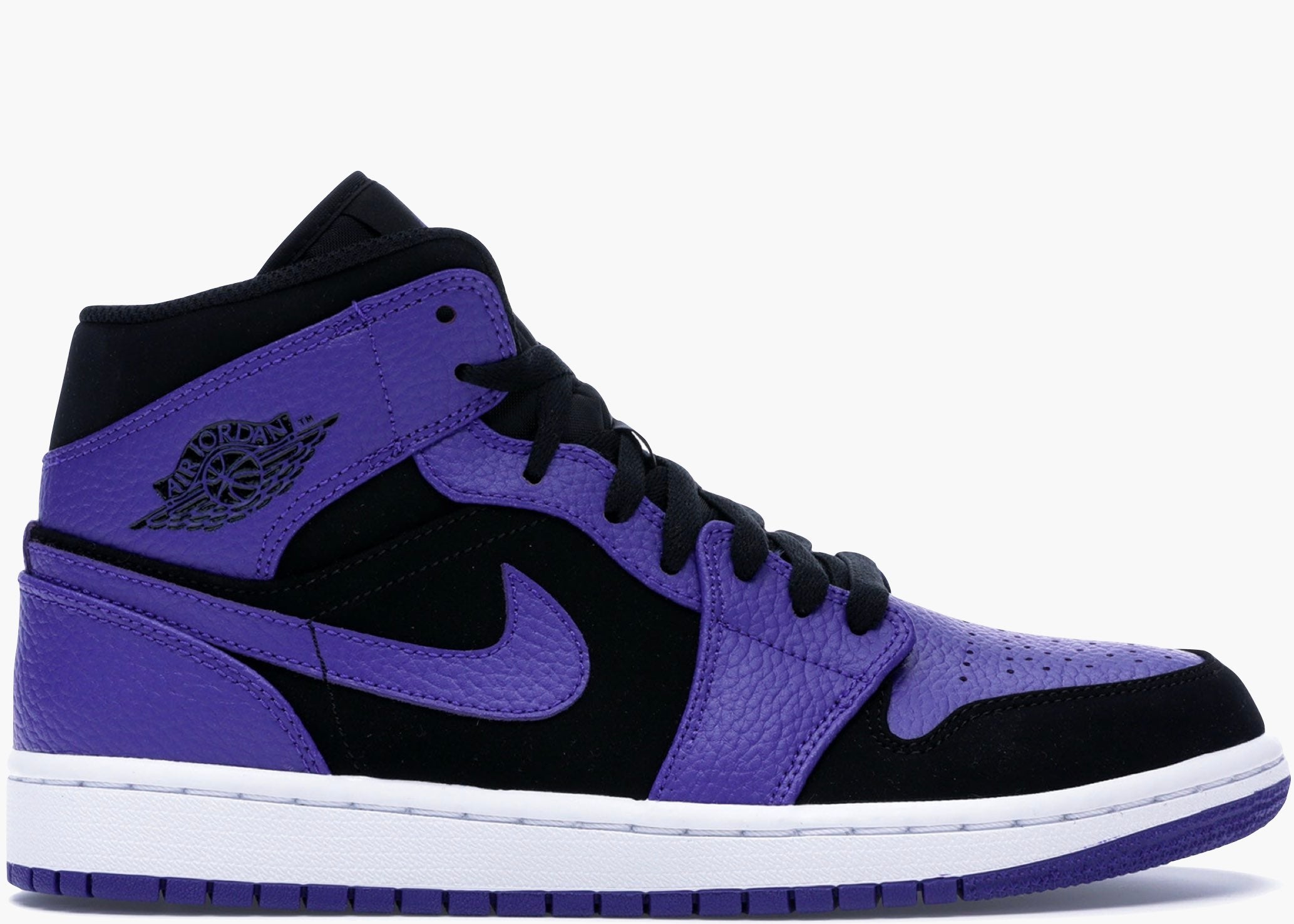 Nike Air Jordan 1 Mid Black Dark Concord 554724-051 Hype Clothinga Limited Edition