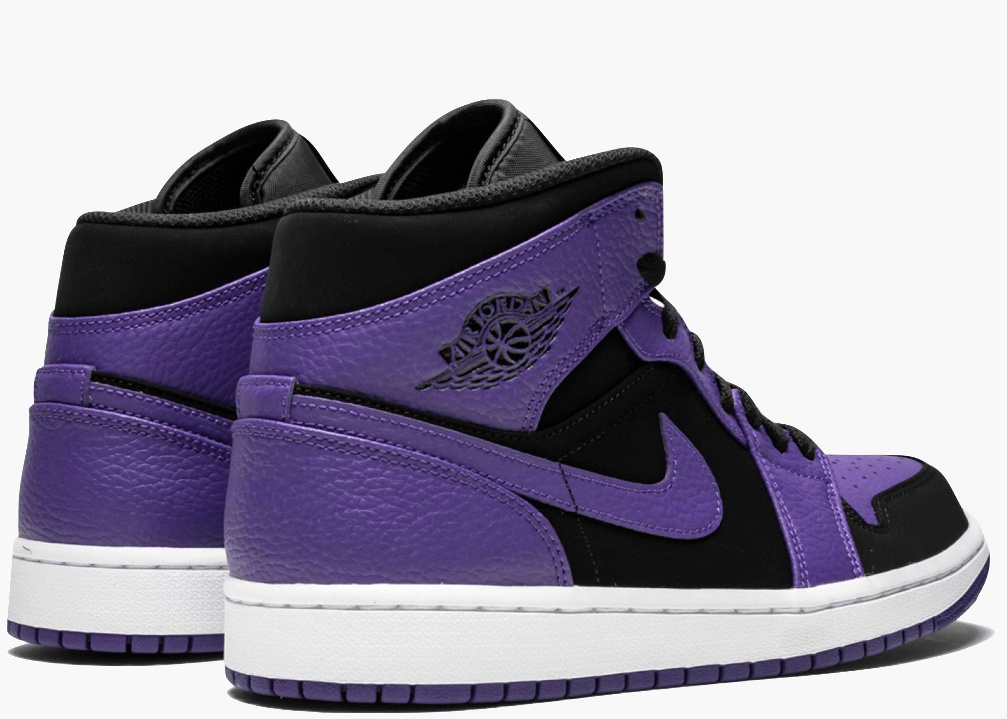 Nike Air Jordan 1 Mid Black Dark Concord 554724-051 Hype Clothinga Limited Edition