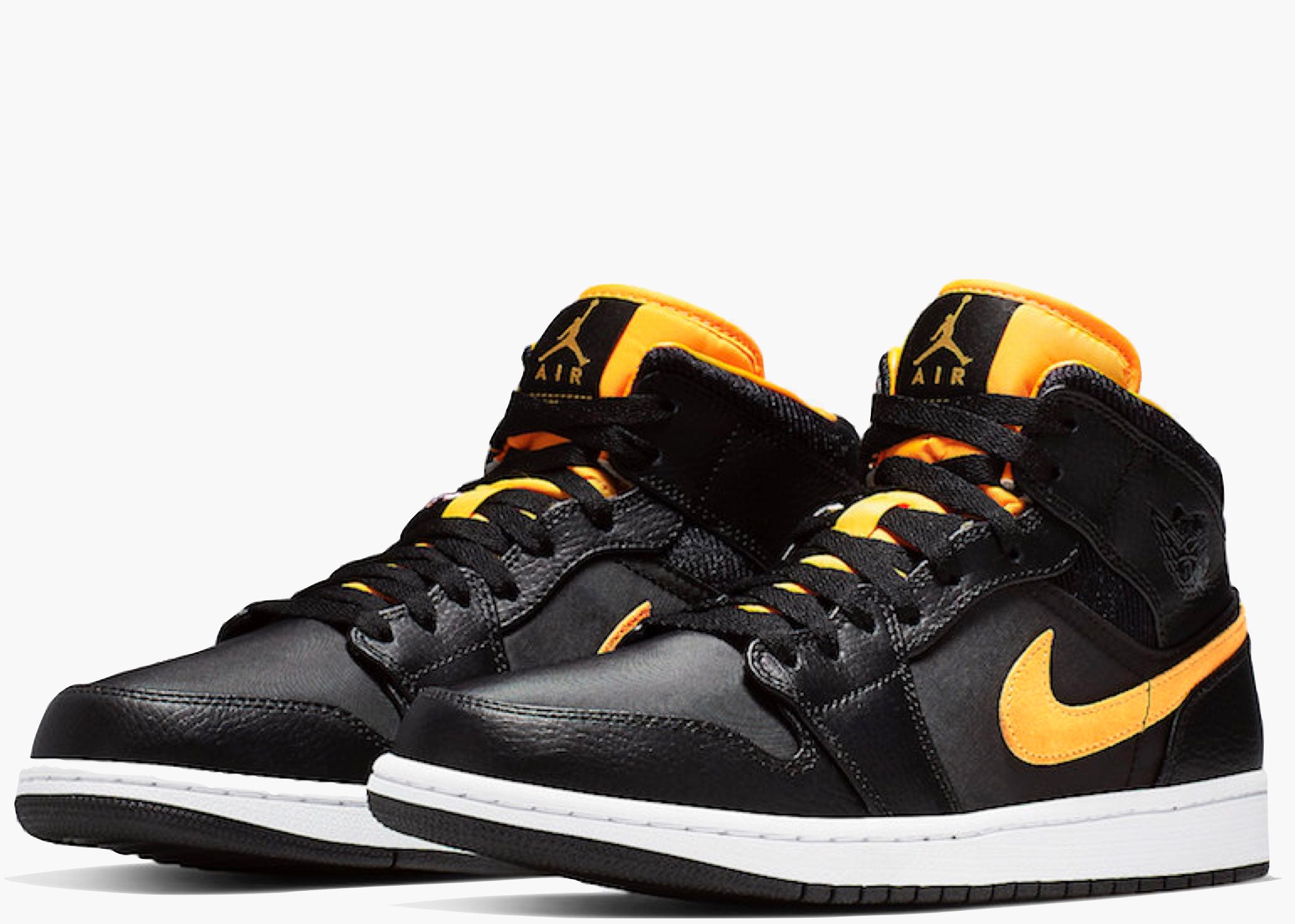 Nike Air Jordan 1 Mid Black University Gold CI9352-001 Hype Clothinga Limited Edition