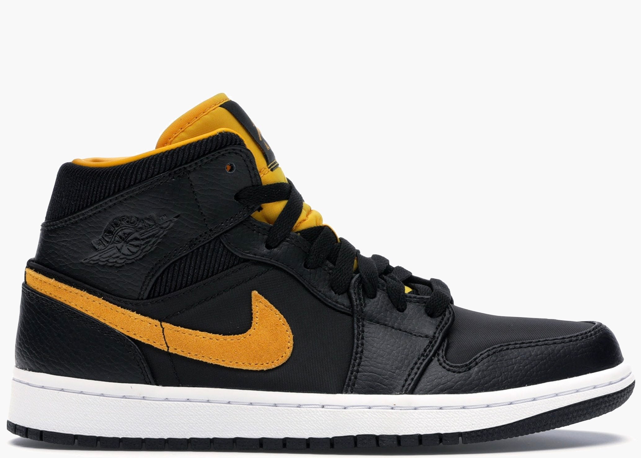 Nike Air Jordan 1 Mid Black University Gold CI9352-001 Hype Clothinga Limited Edition
