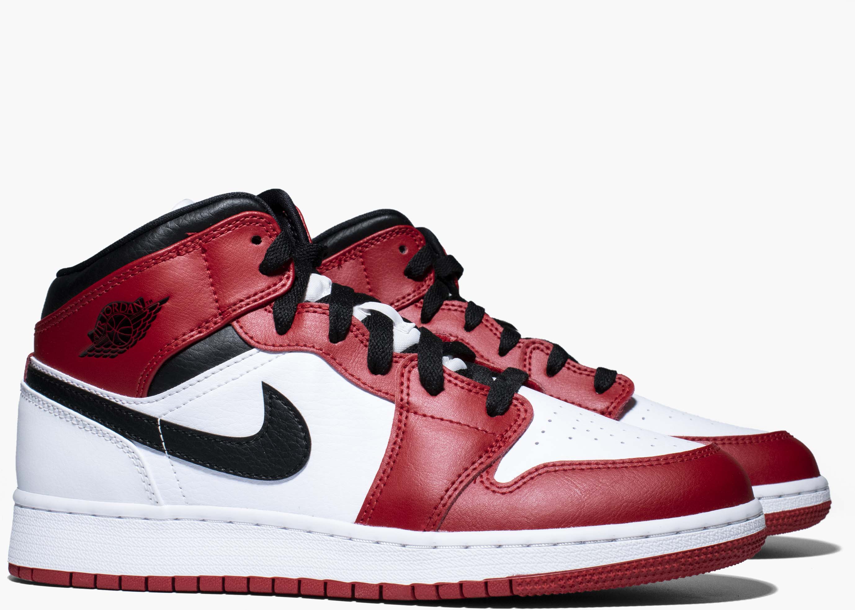Nike Air Jordan 1 Mid Chicago 2020 (GS) 554275-173 Hype Clothinga Limited Edition