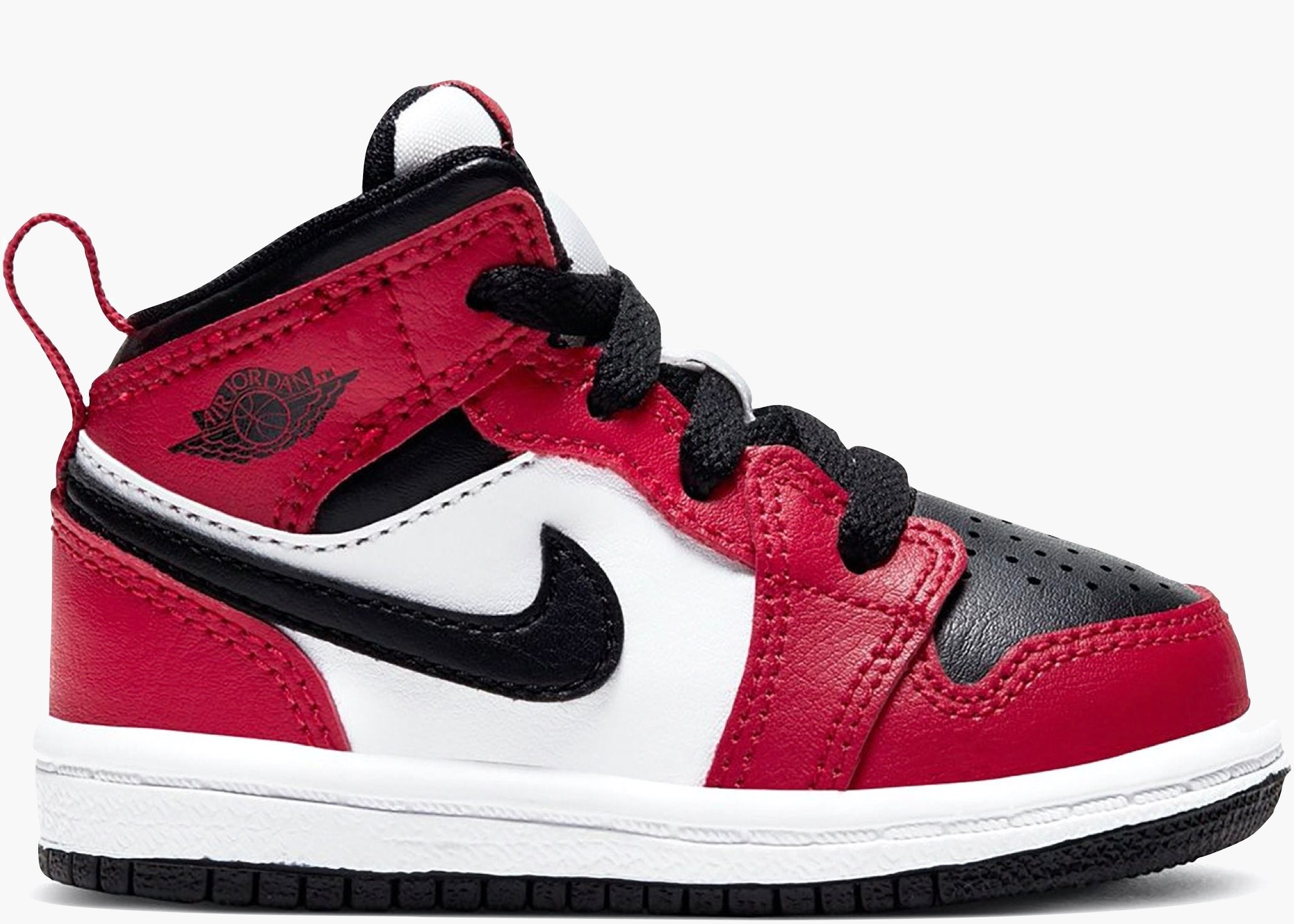 Nike Air Jordan 1 Mid Chicago Toe (TD) 640735-069 Hype Clothinga