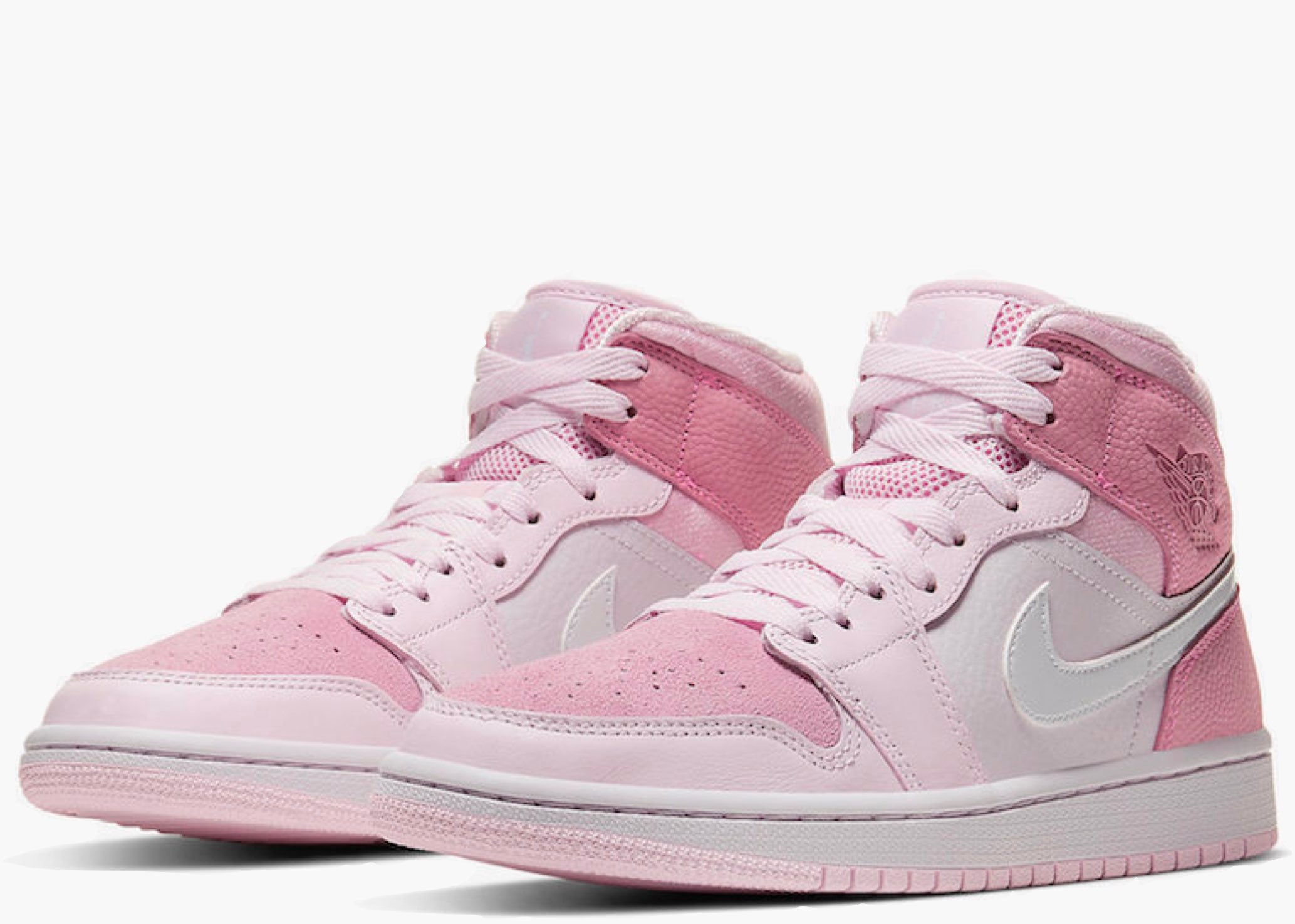 Nike Air Jordan 1 Mid Digital Pink (w) | Hype Clothinga