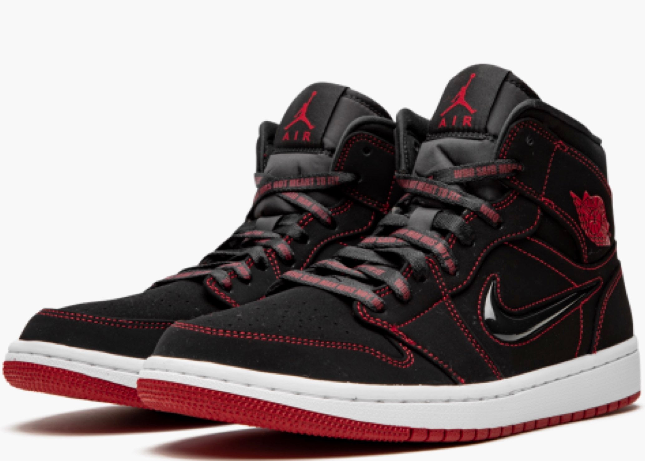 Nike Air Jordan 1 Mid Fearless Come Fly White Me CK5665-062 - Hype Clothinga