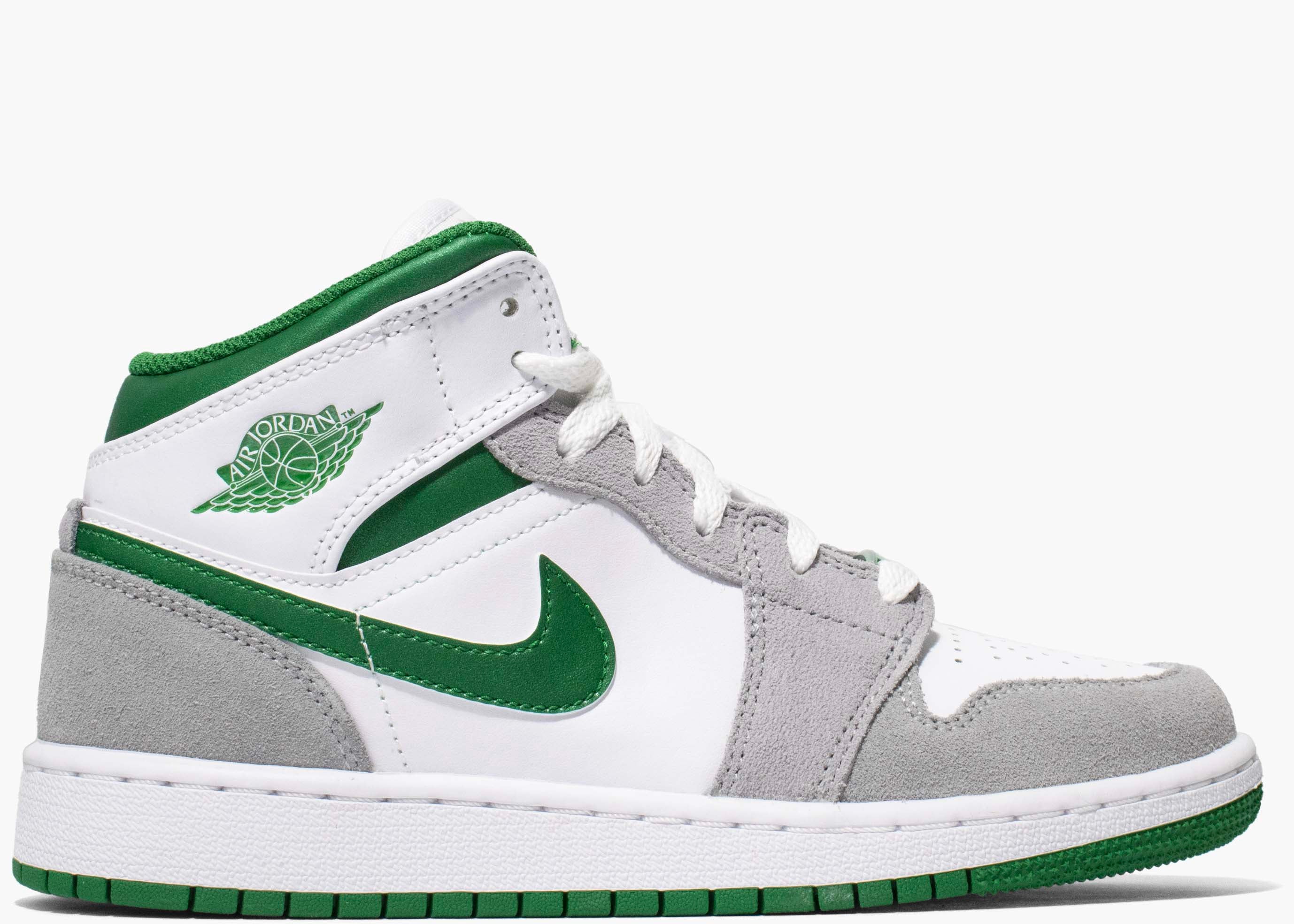Nike Air Jordan 1 Mid (GS) Grey Green DC7248-103 Hype Clothinga Limited Edition