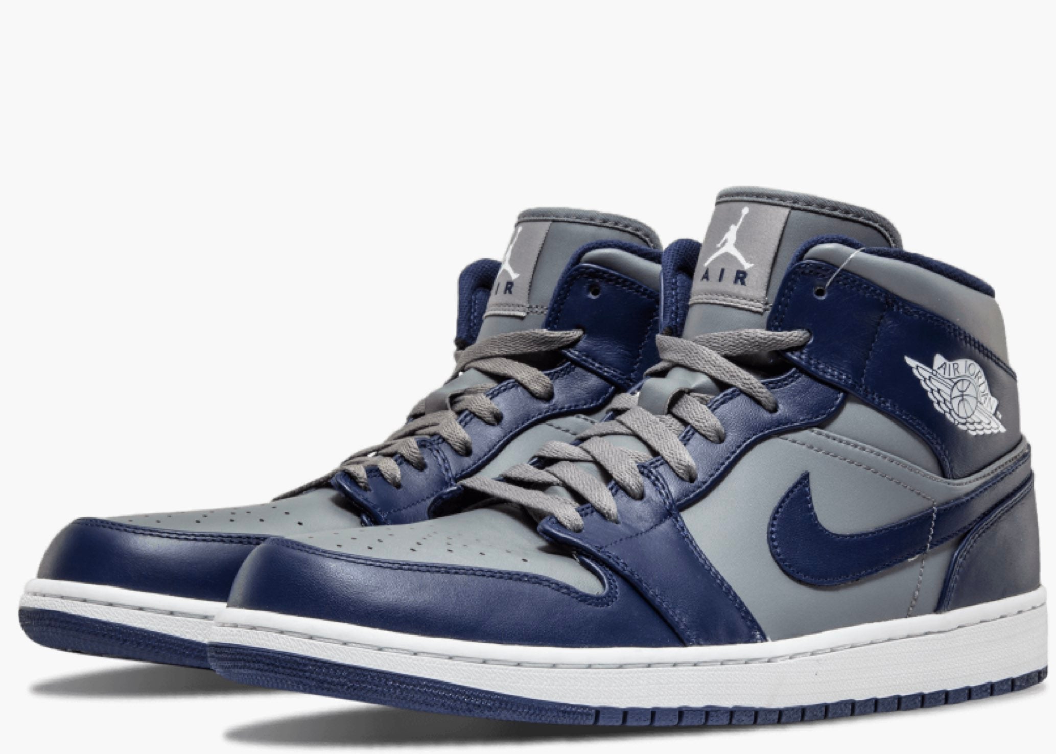  Nike Air Jordan 1 Mid Georgetown 554724-006 Hype Clothinga Limited Edition