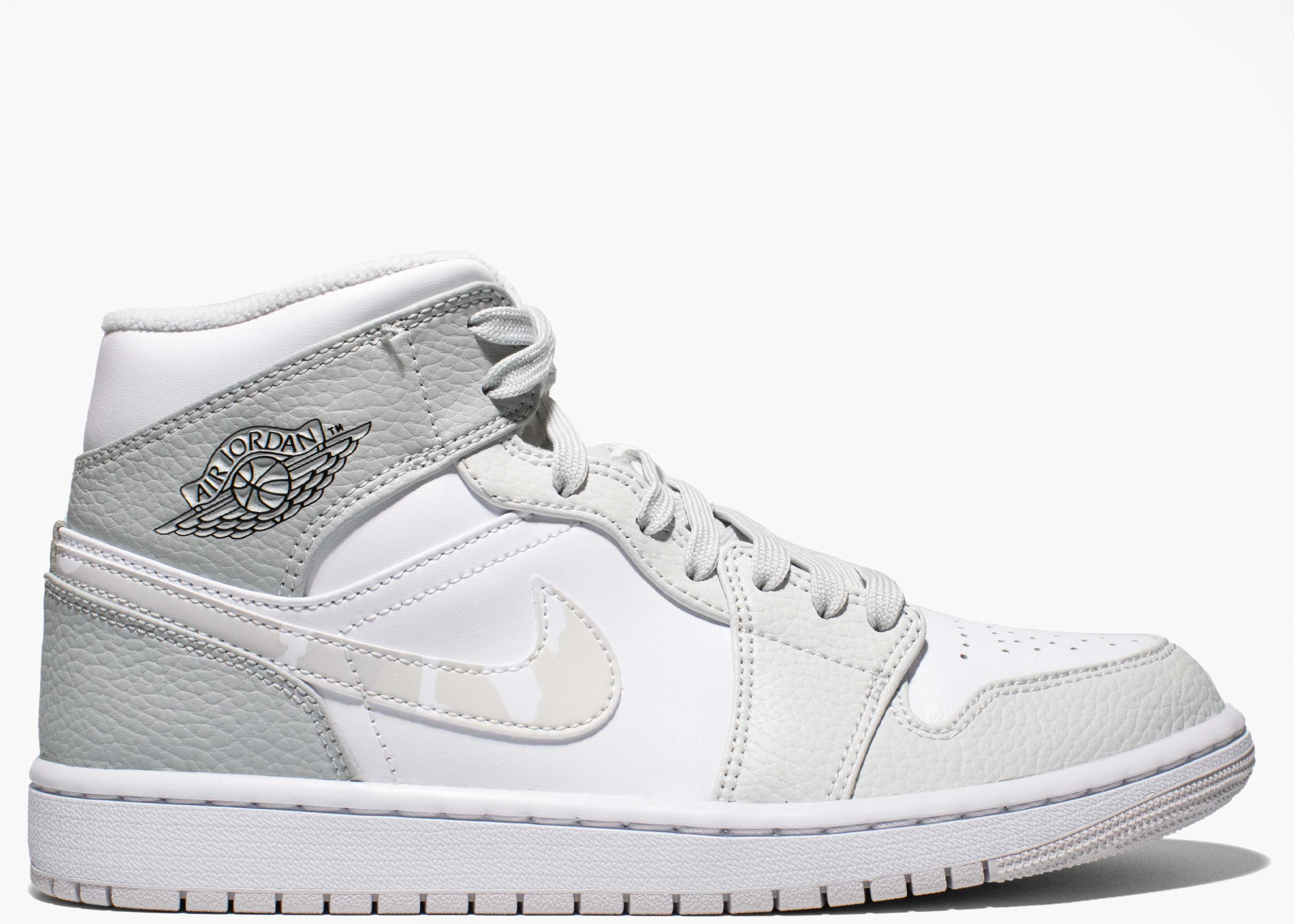 Nike Air Jordan 1 Mid Grey Camo DC9035-100 Hype Clothinga Limited Edition
