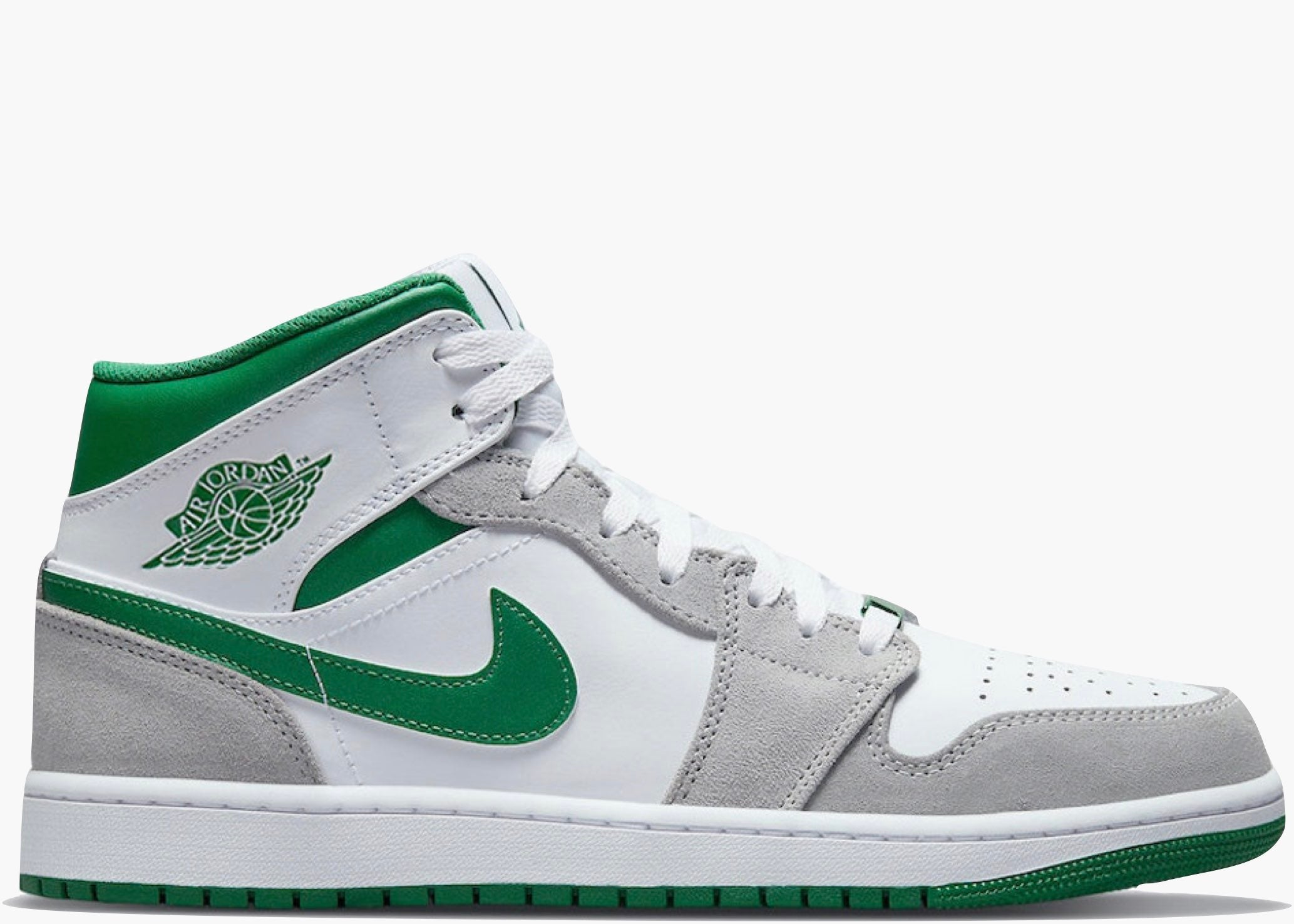 Nike Air Jordan 1 Mid Grey Green