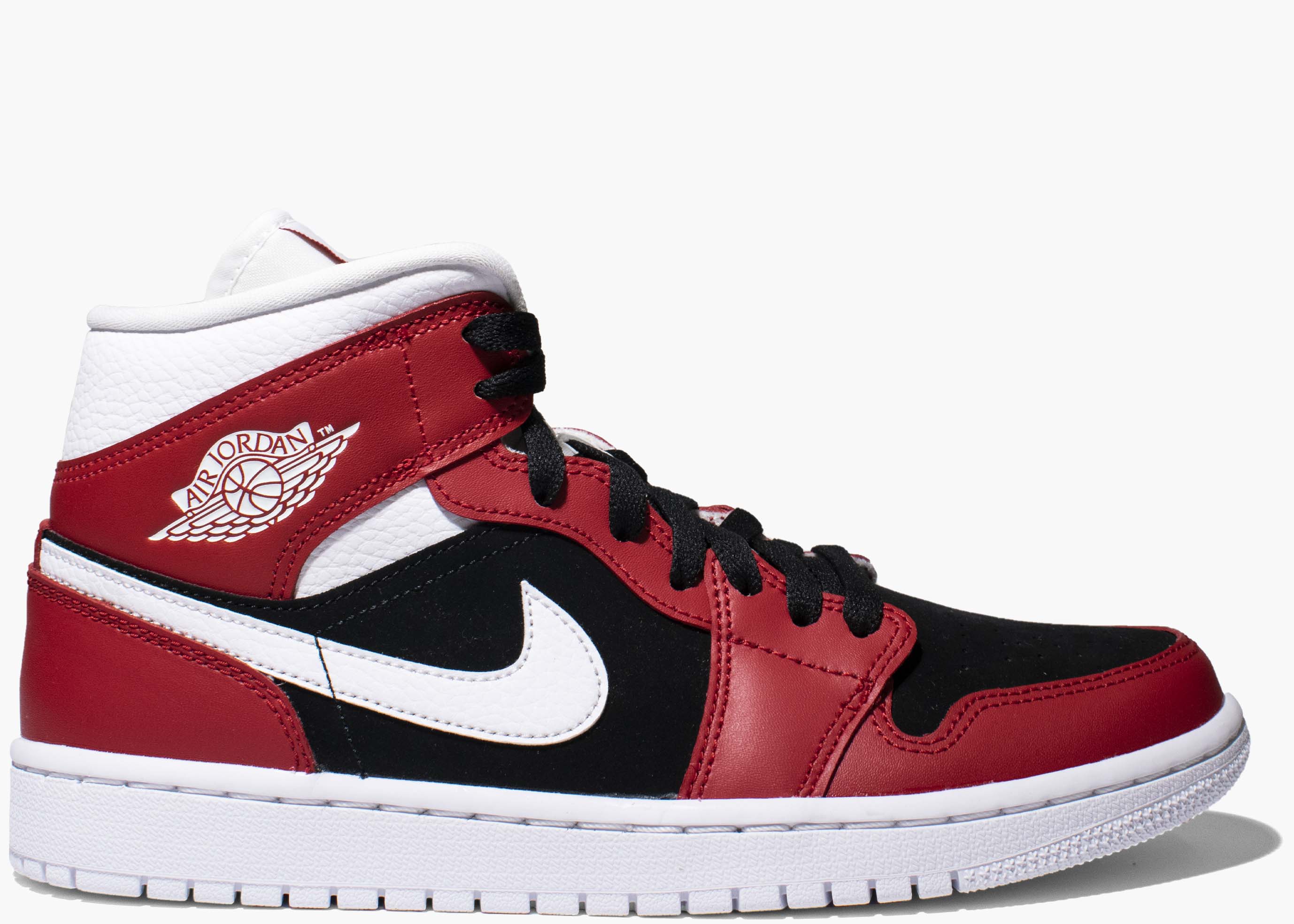 Nike Air Jordan 1 Mid Gym Red Black (W) BQ6472-601 Hype Clothinga Limited Edition