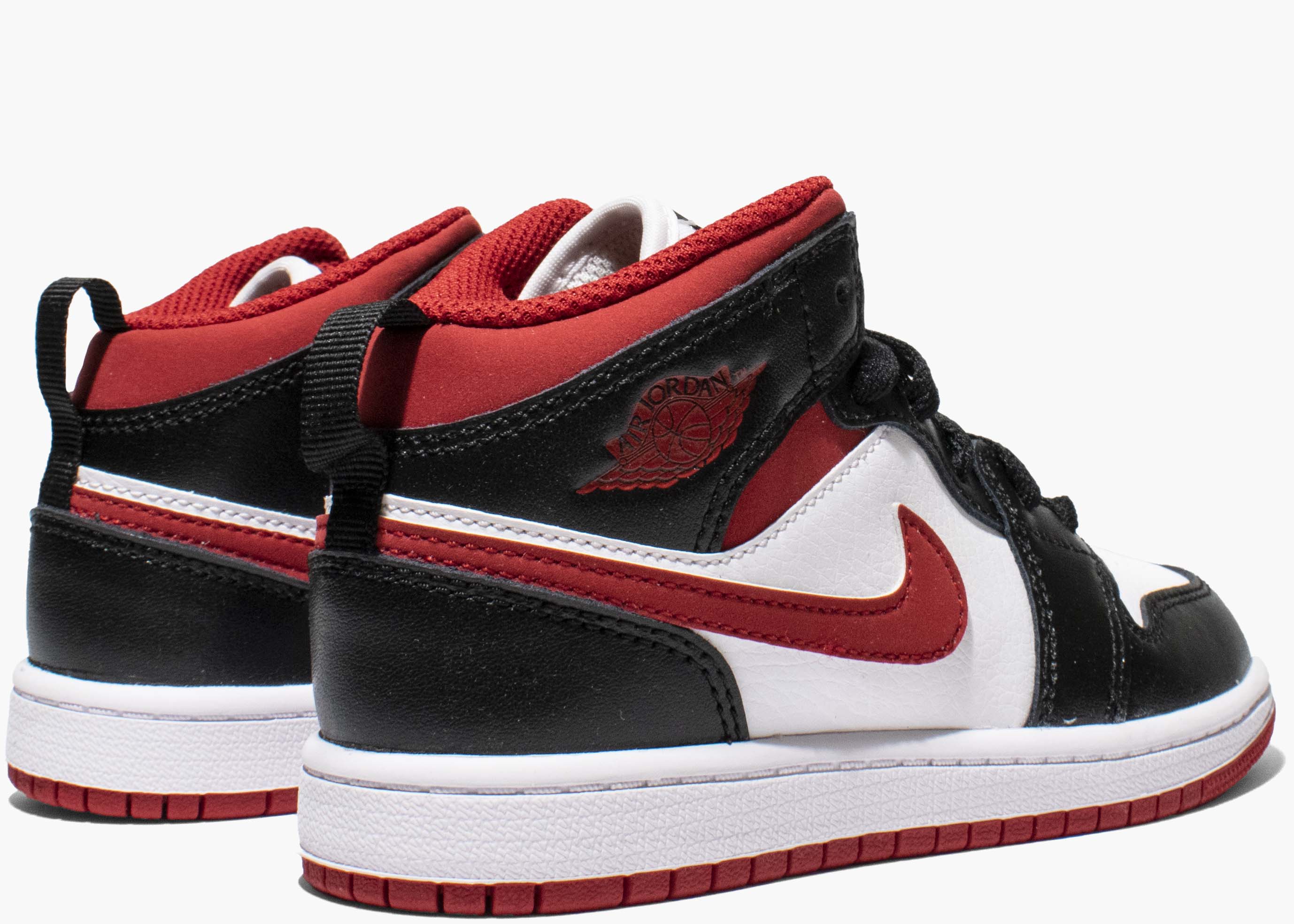 Nike Air Jordan 1 Mid Gym Red Black White (PS) 640734-122 Hype Clothinga Limited Edition