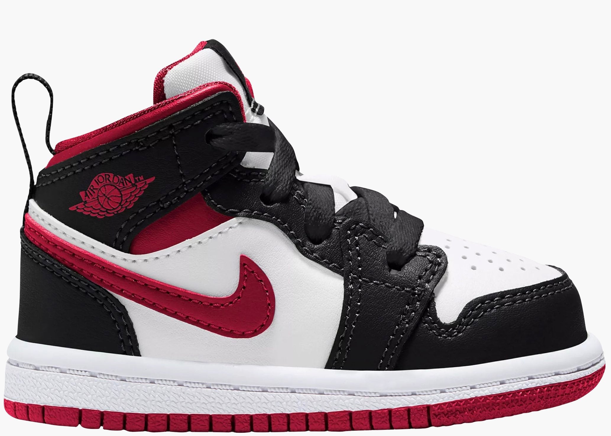 Nike Air Jordan 1 Mid Gym Red Black White (TD) 640735-122 Hype Clothinga Limited Edition
