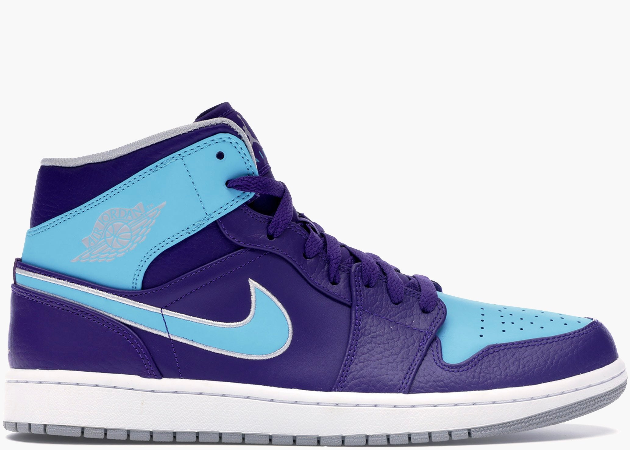 Nike Air Jordan 1 Mid Hornets (2014) 554724-507 Hype Clothinga Limited Edition