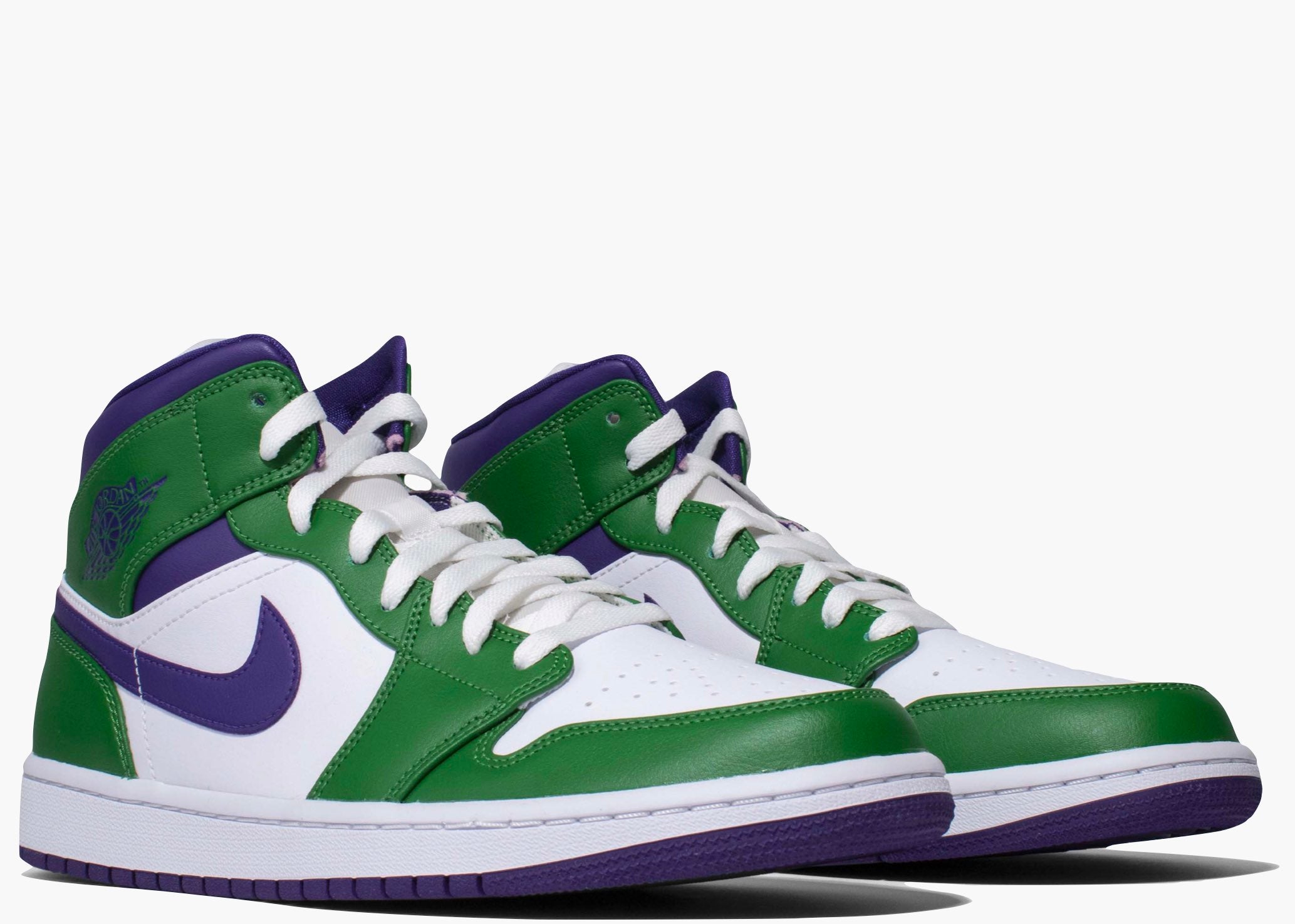 Nike Air Jordan 1 Mid Incredible Hulk 554724-300 Hype Clothinga Limited Edition