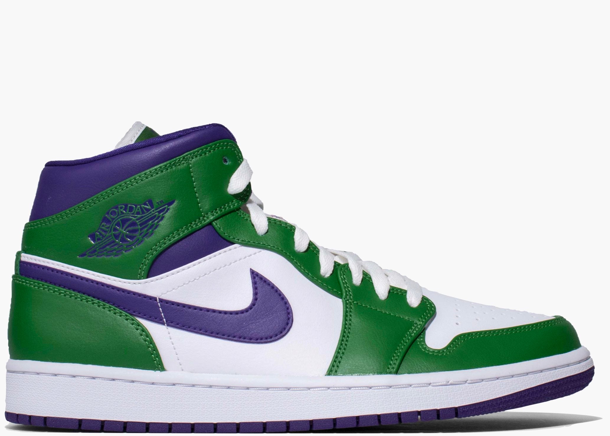 Nike Air Jordan 1 Mid Incredible Hulk 554724-300 Hype Clothinga Limited Edition