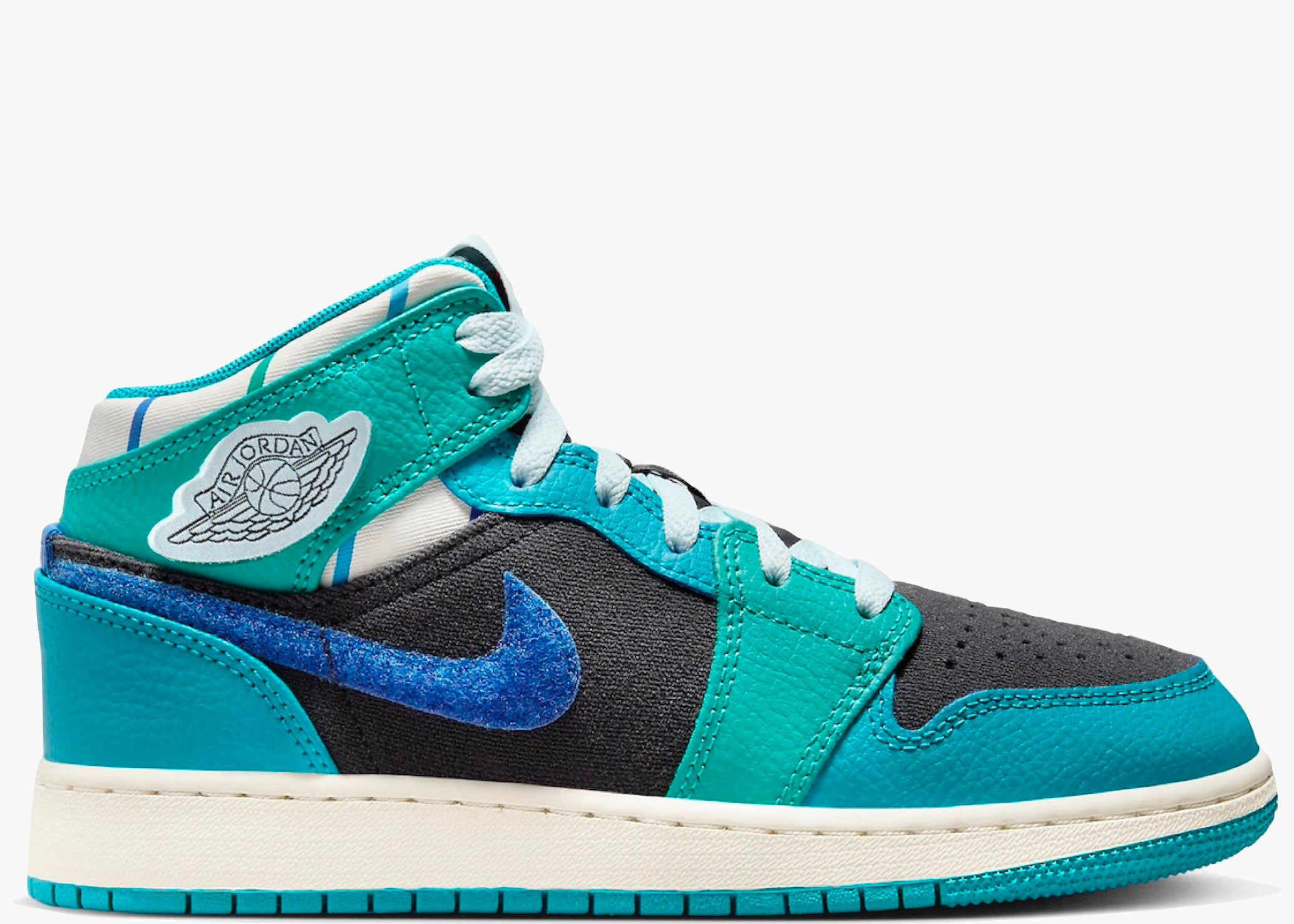 Nike Air Jordan 1 Mid Inspired by the Greatest Aquatone (GS) FJ9482-004 Hype Clothinga Limited Edition