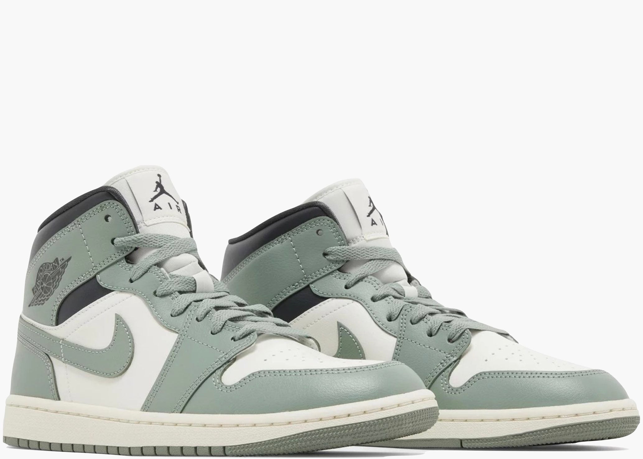 Nike Air Jordan 1 Mid Jade Smoke (W) BQ6472-130 Hype Clothinga Limited Edition