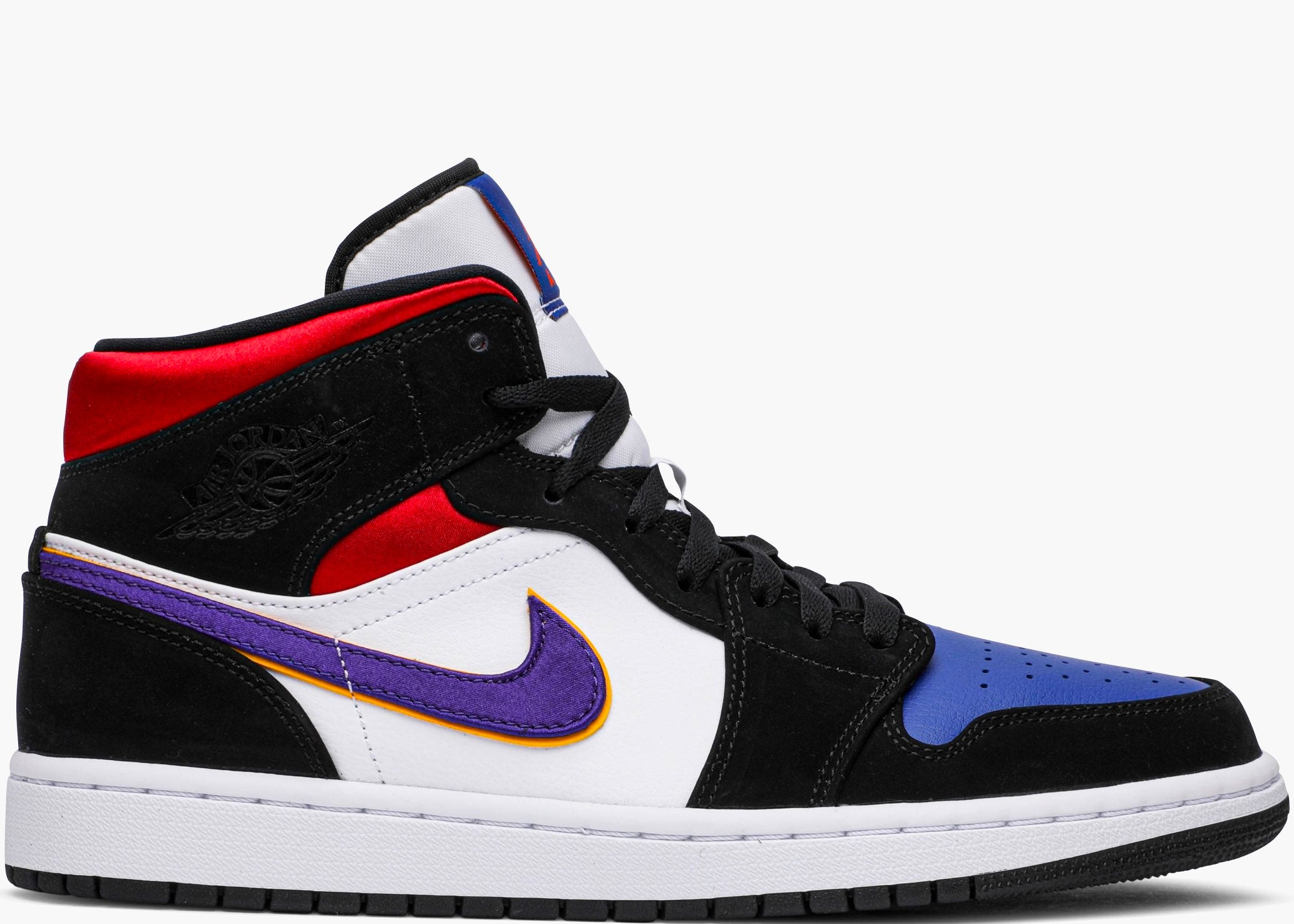 Nike Air Jordan 1 Mid Lakers Top 3 852542-005 Hype Clothinga