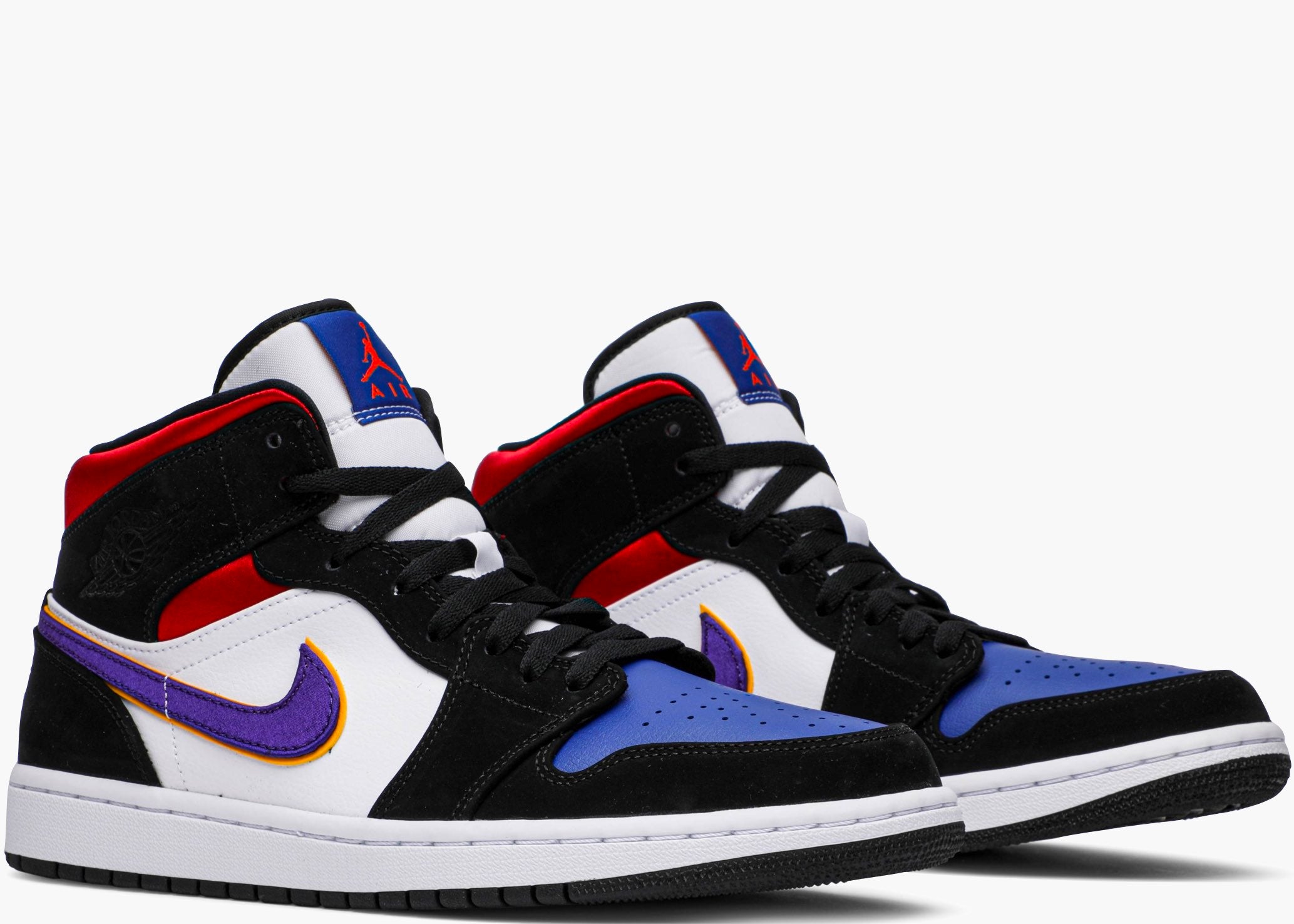 Nike Air Jordan 1 Mid Lakers Top 3 852542-005 Hype Clothinga
