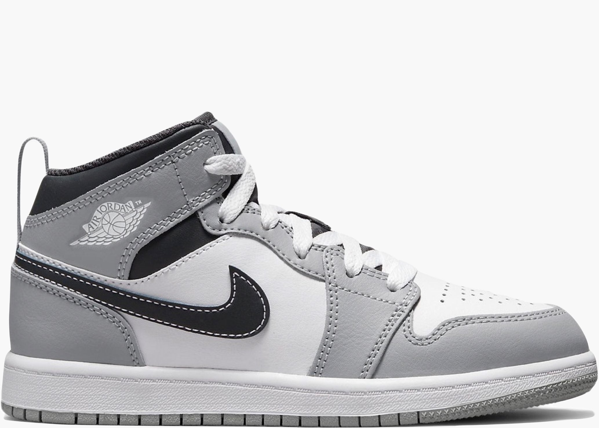 Nike Air Jordan 1 Mid Light Smoke Grey (2022) (PS) Hype Clothinga Limited Edition