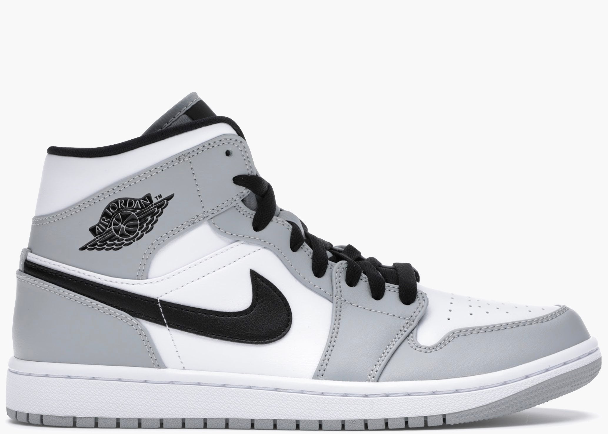 Nike Air Jordan 1 Mid Light Smoke Grey 554724-092 Hype Clothinga Limited Edition