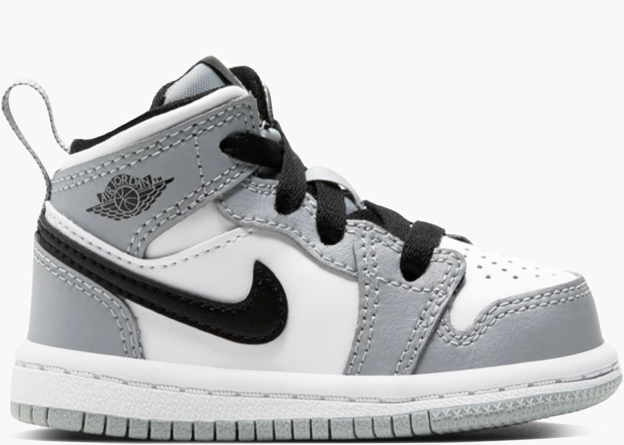 Nike Air Jordan 1 Mid Light Smoke Grey (TD) 640735-092 Hype Clothinga