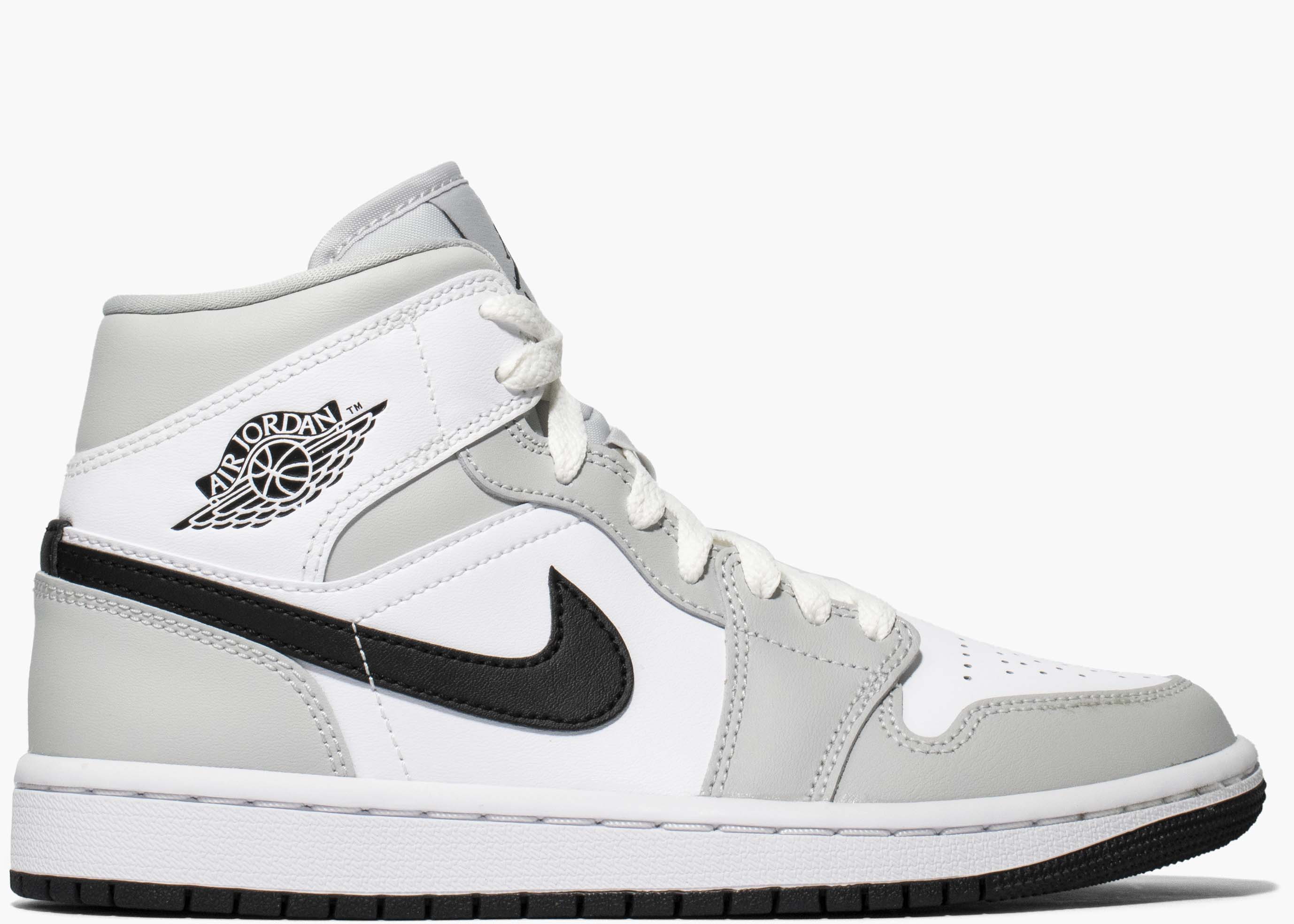 Nike Air Jordan 1 Mid Light Smoke Grey (W) BQ6472-015 Hype Clothinga Limited Edition