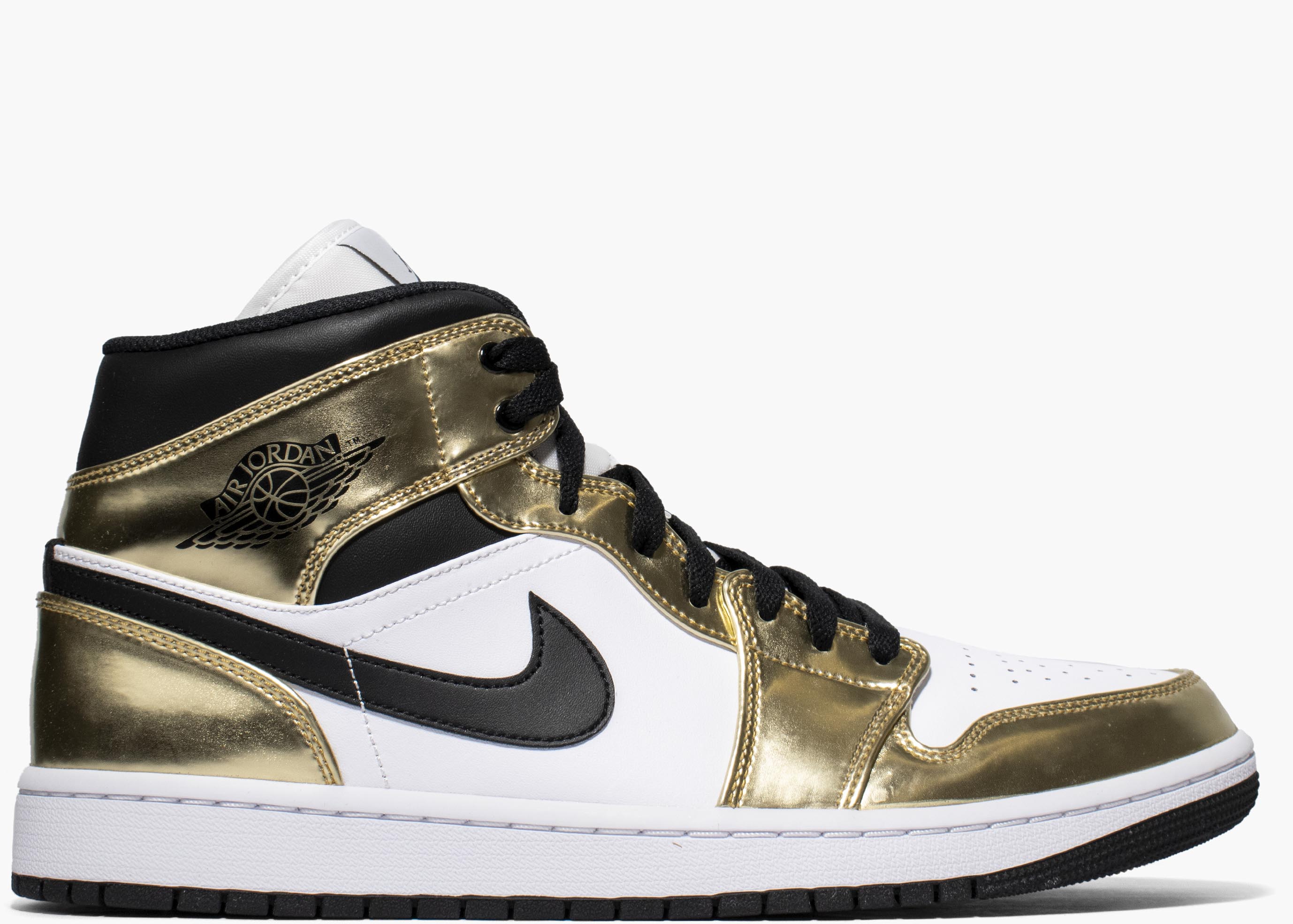 Nike Air Jordan 1 Mid Metallic Gold DC1419-700 Hype Clothinga Limited Edition