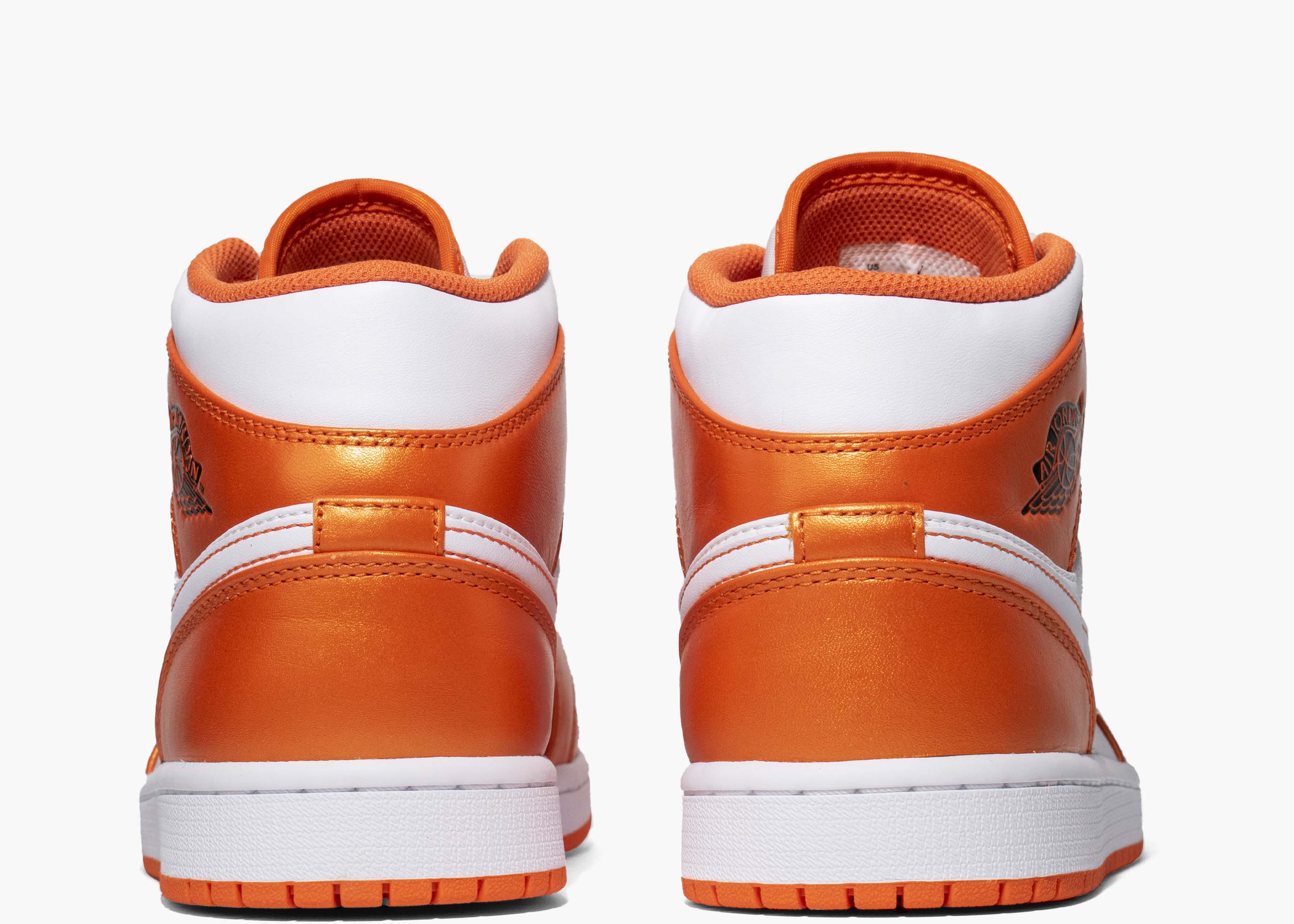 Nike Air Jordan 1 Mid Metallic Orange Hype Clothinga Limited Edition